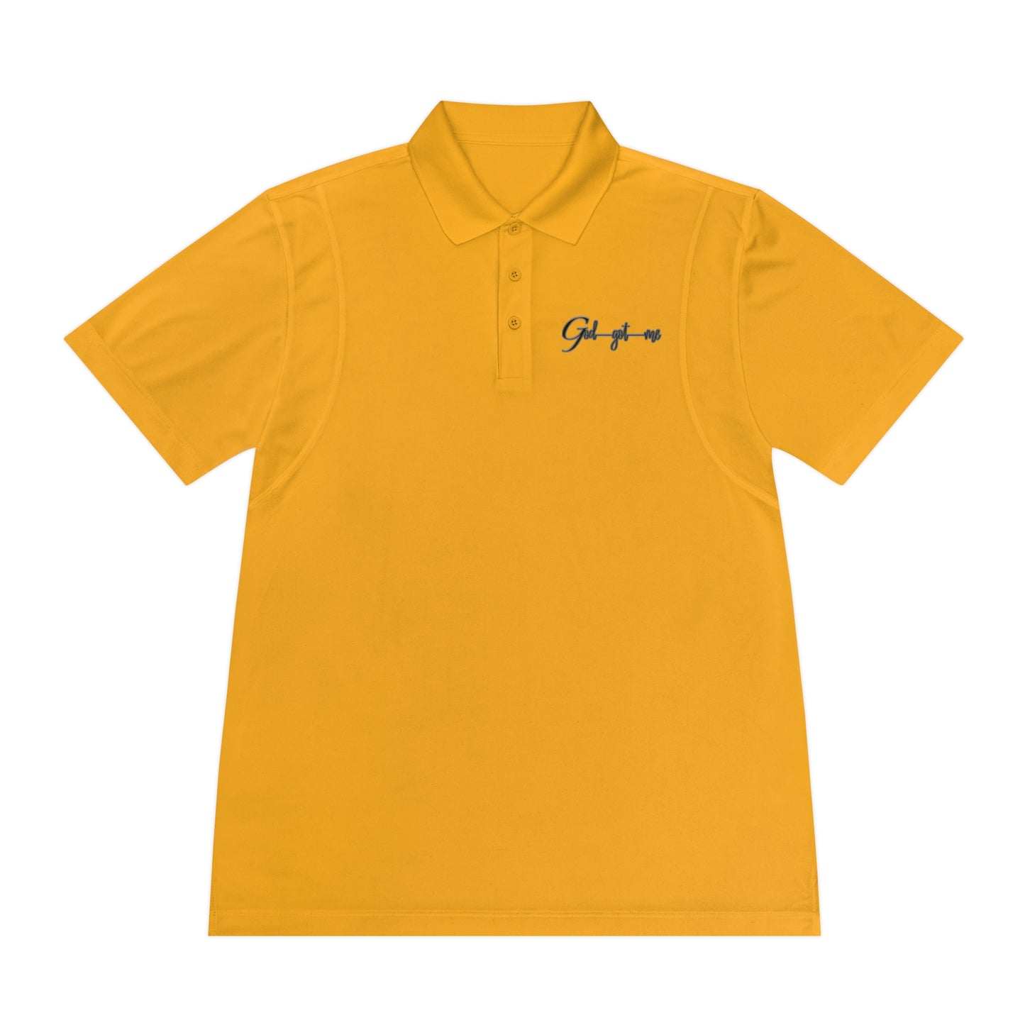 Men's God Got Me Sport Polo Shirt