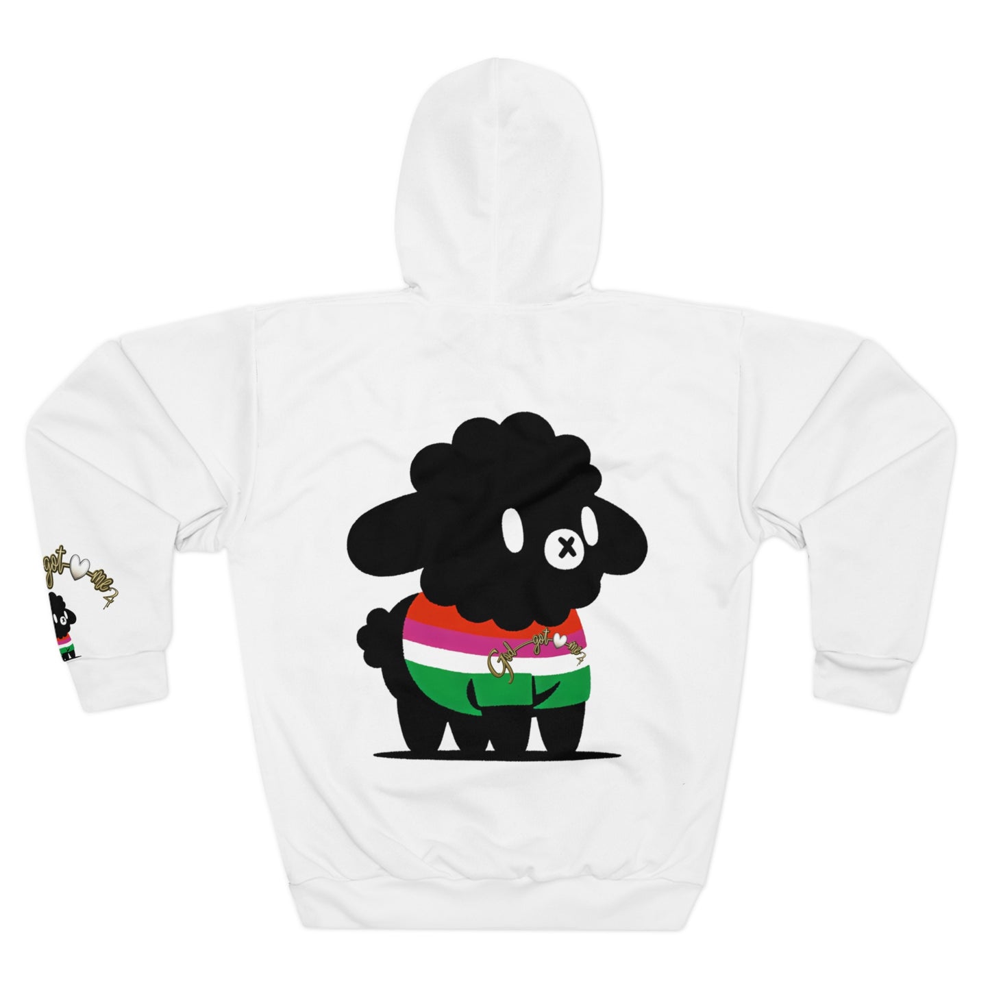 God Got Me2 Unisex Hoodie - Customizable All-Over Print Pullover Hoodie