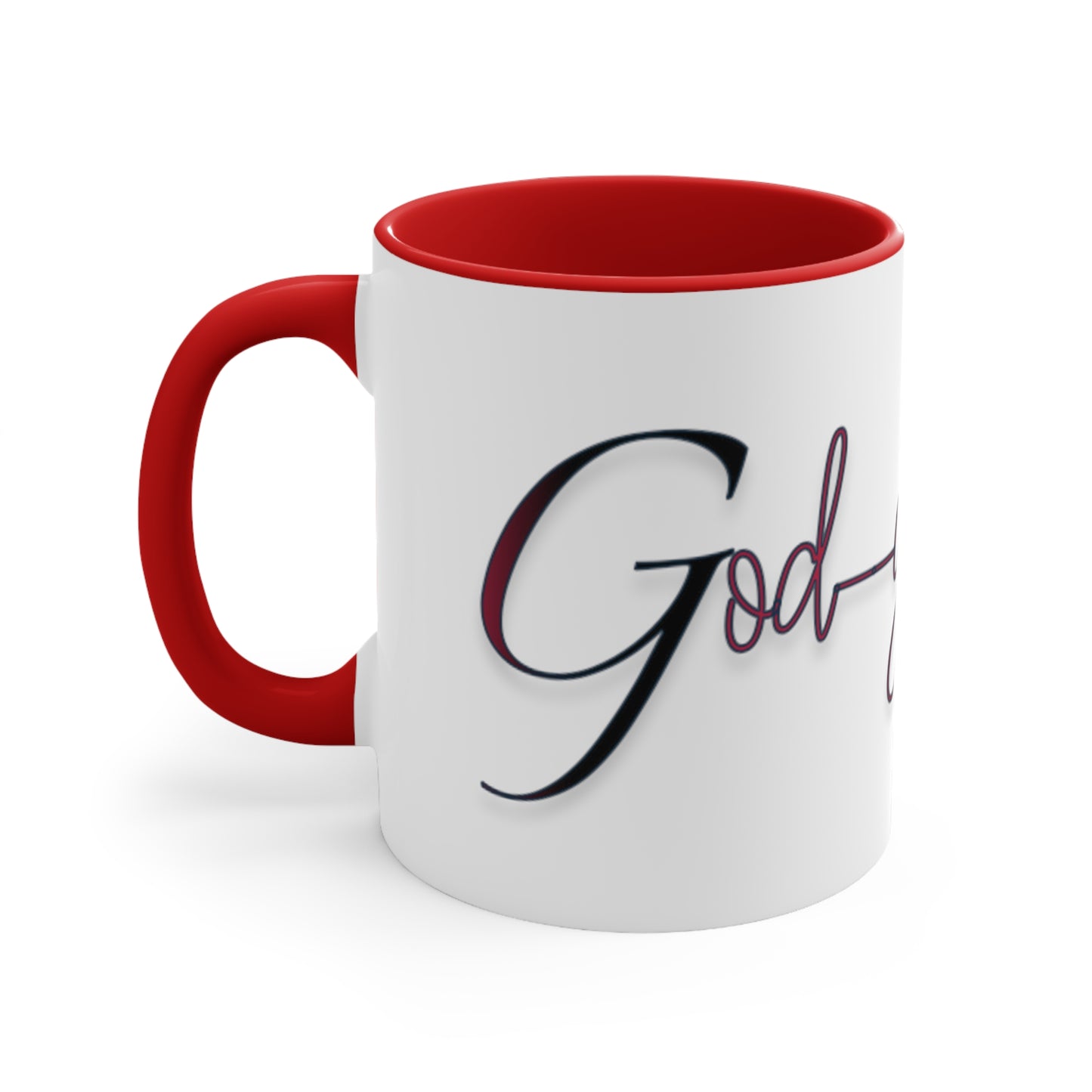 God Got Me Accent Coffee Mug, 11oz