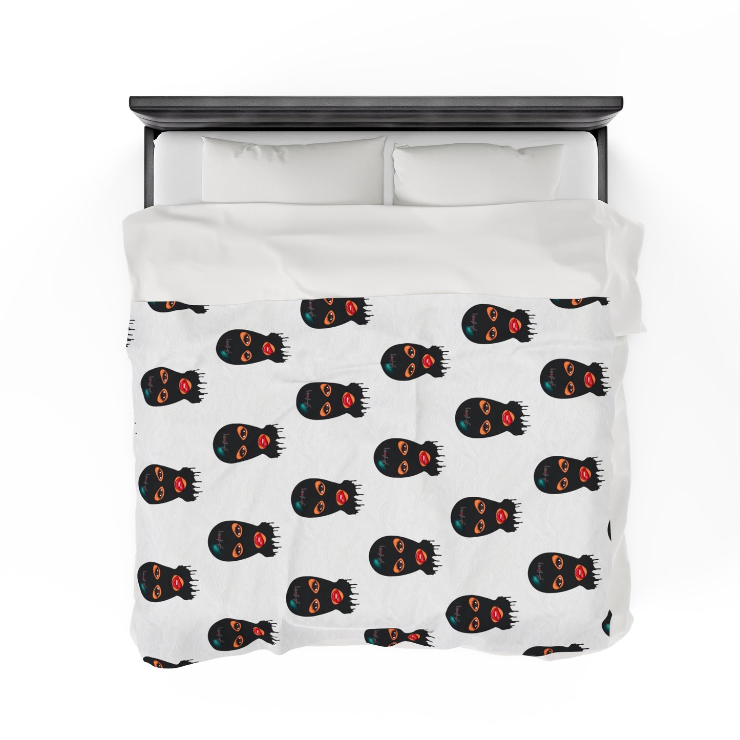 God Got Me Velveteen Plush Blanket