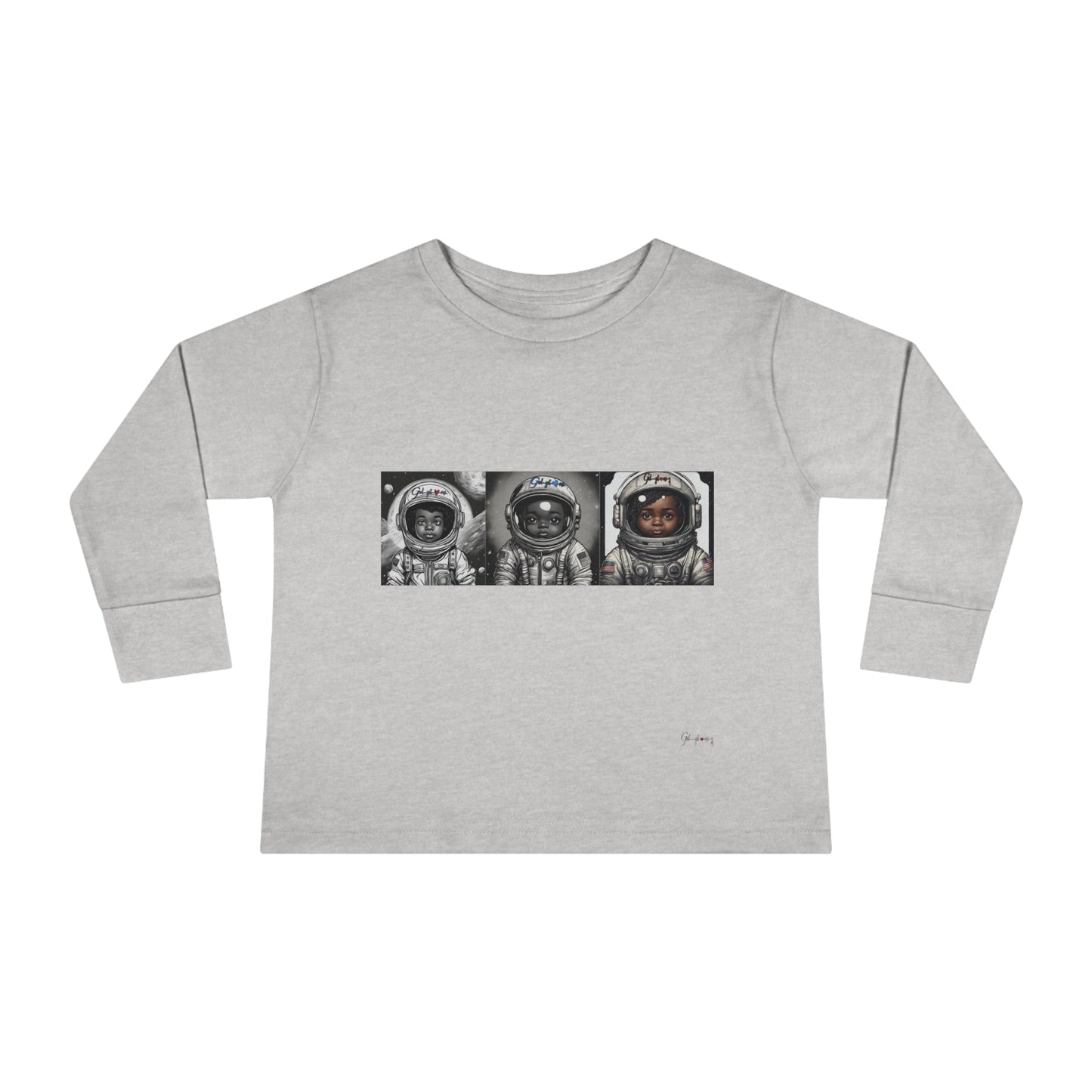God Got Me Toddler Long Sleeve Tee