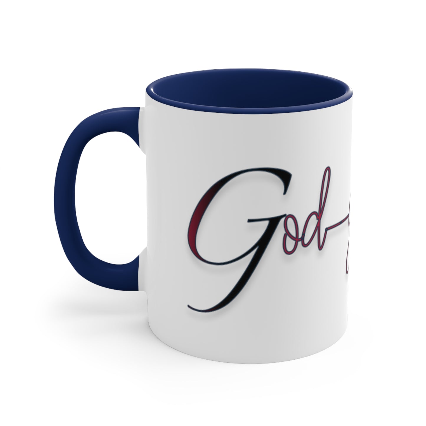 God Got Me Accent Coffee Mug, 11oz