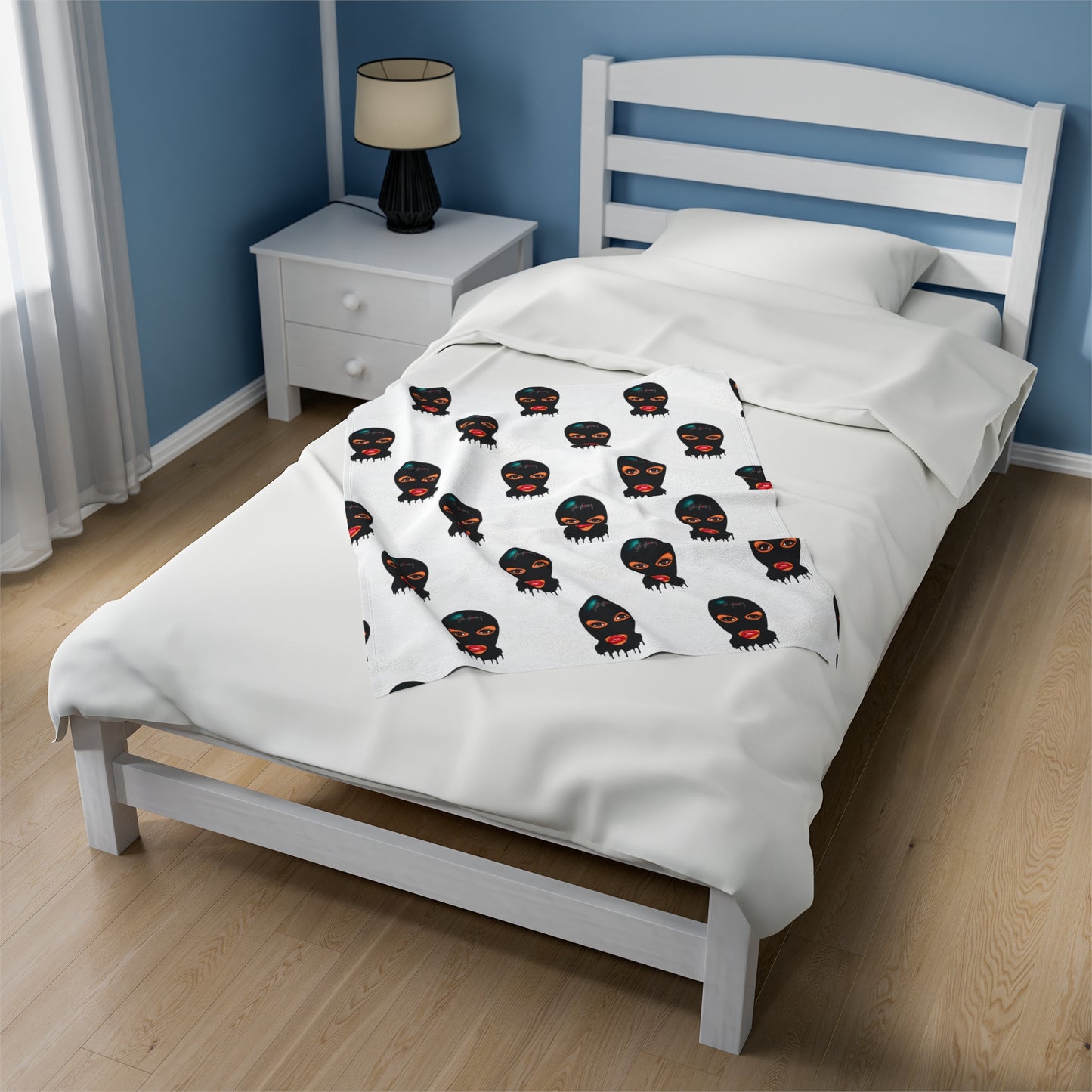 God Got Me Velveteen Plush Blanket