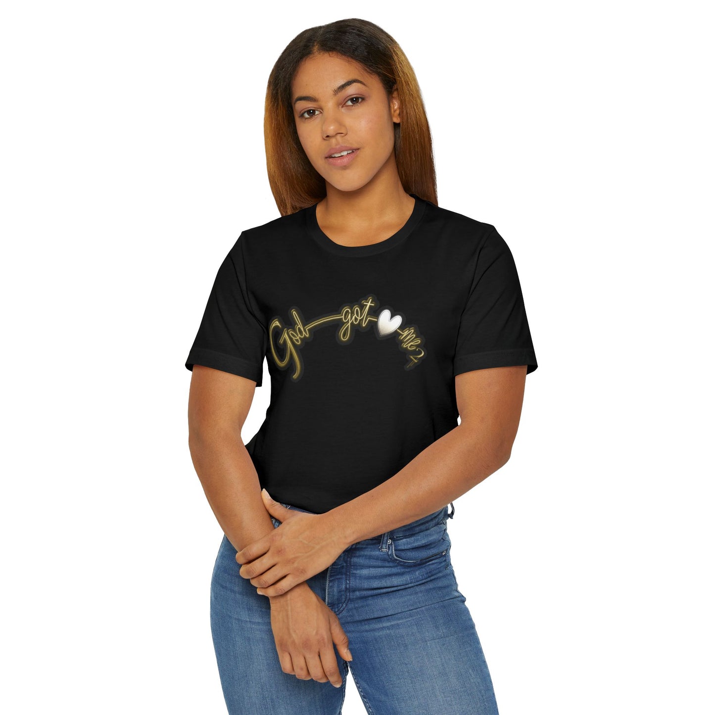 God Got Me2 Unisex Jersey T-Shirt with Classic Design