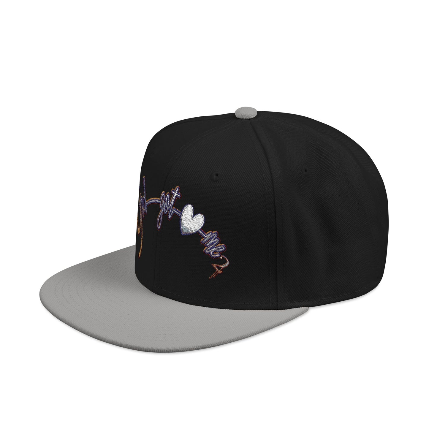 Snapback Embroidery - 'The God Got Me2' Embroidered Hat