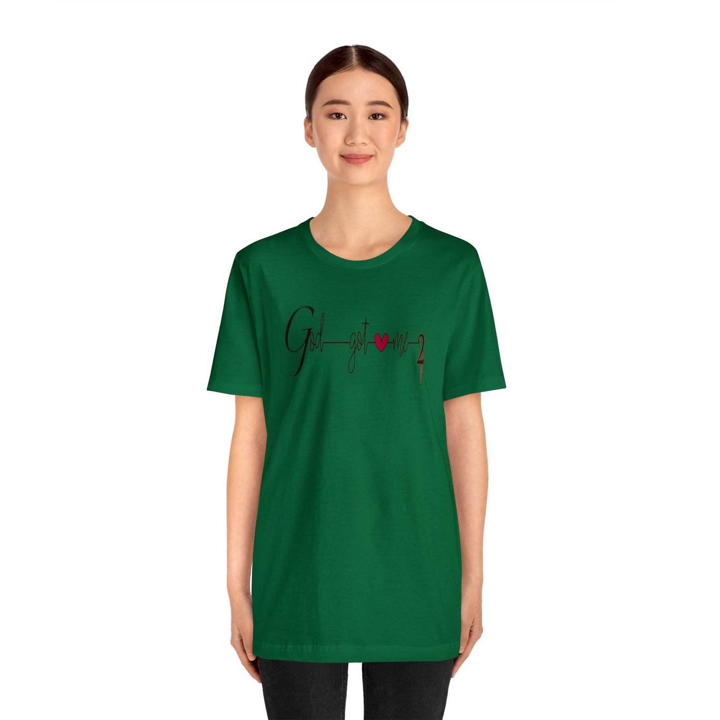 God Got Me, Jersey Short Sleeve T-shirt