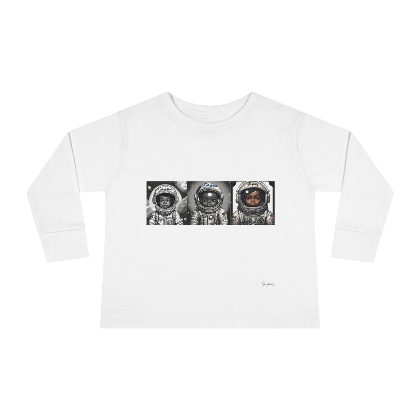 God Got Me Toddler Long Sleeve Tee