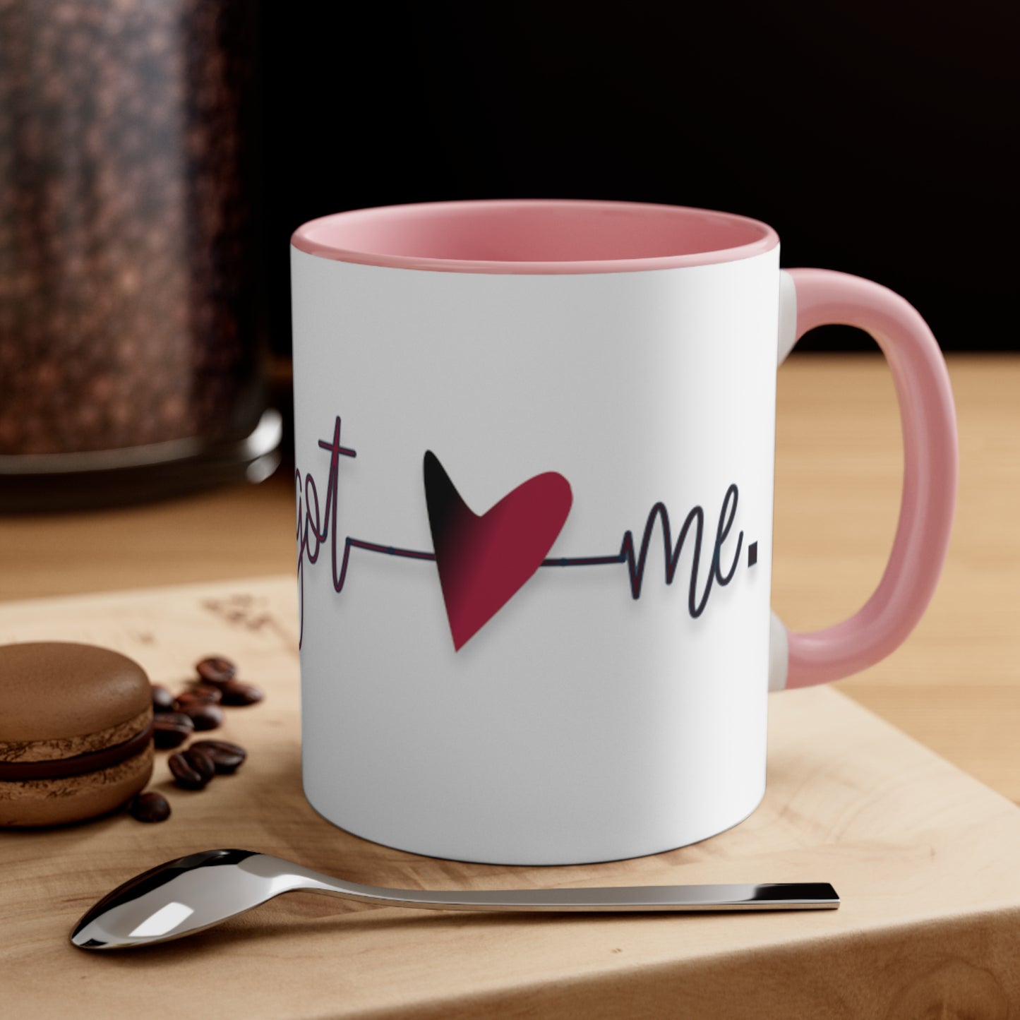 God Got Me Accent Coffee Mug, 11oz