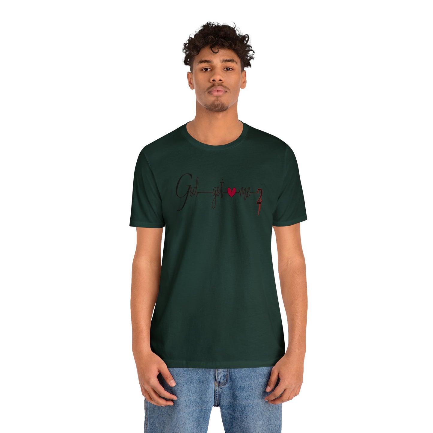 God Got Me, Jersey Short Sleeve T-shirt