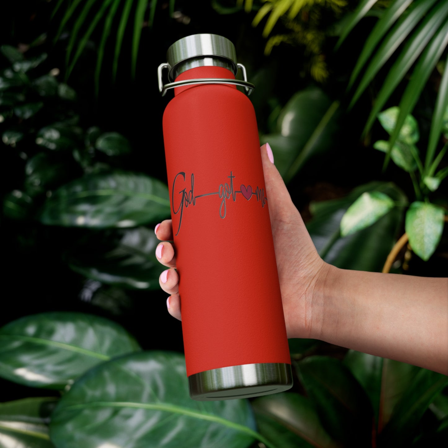 God Got Me2 Copper Vacuum Insulated Bottle, 22oz