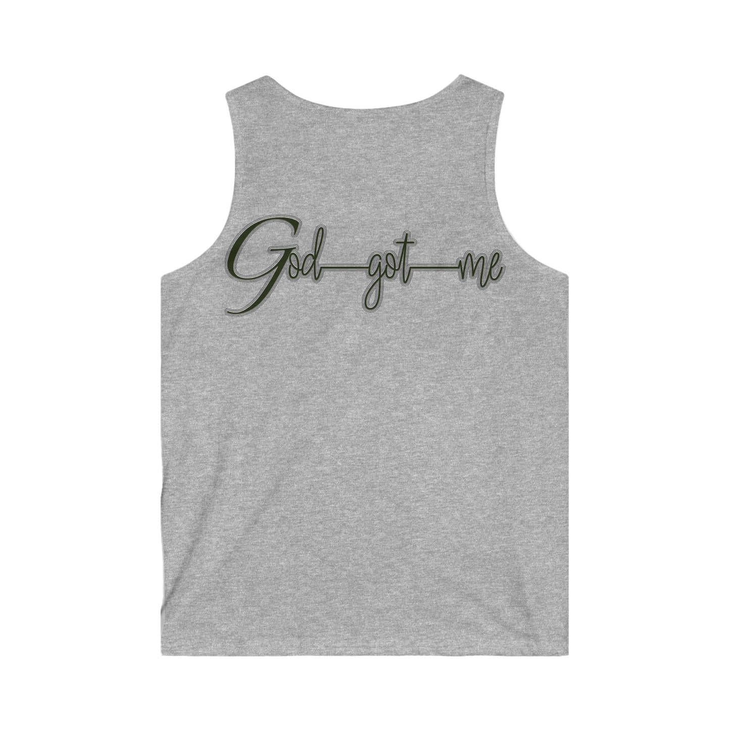 God Got Me Men's Softstyle Tank Top