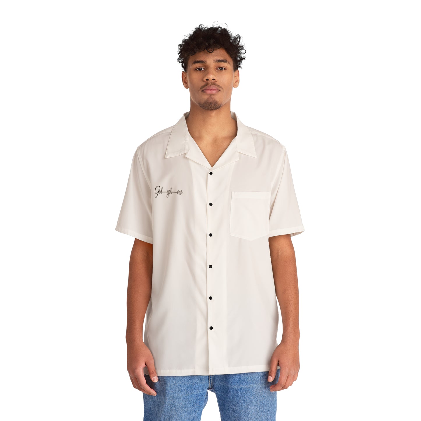 Men's God got me Hawaiian Shirt (AOP)