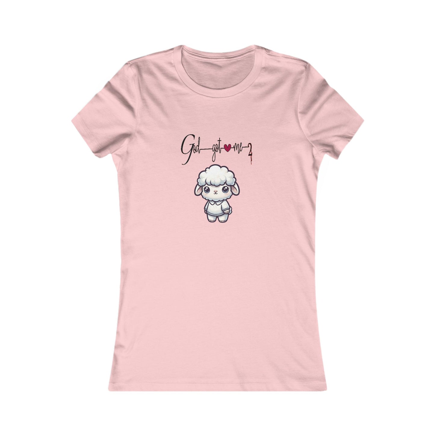 Women's Tee - God Got Me2 Inspirational Faith Statement T-Shirt