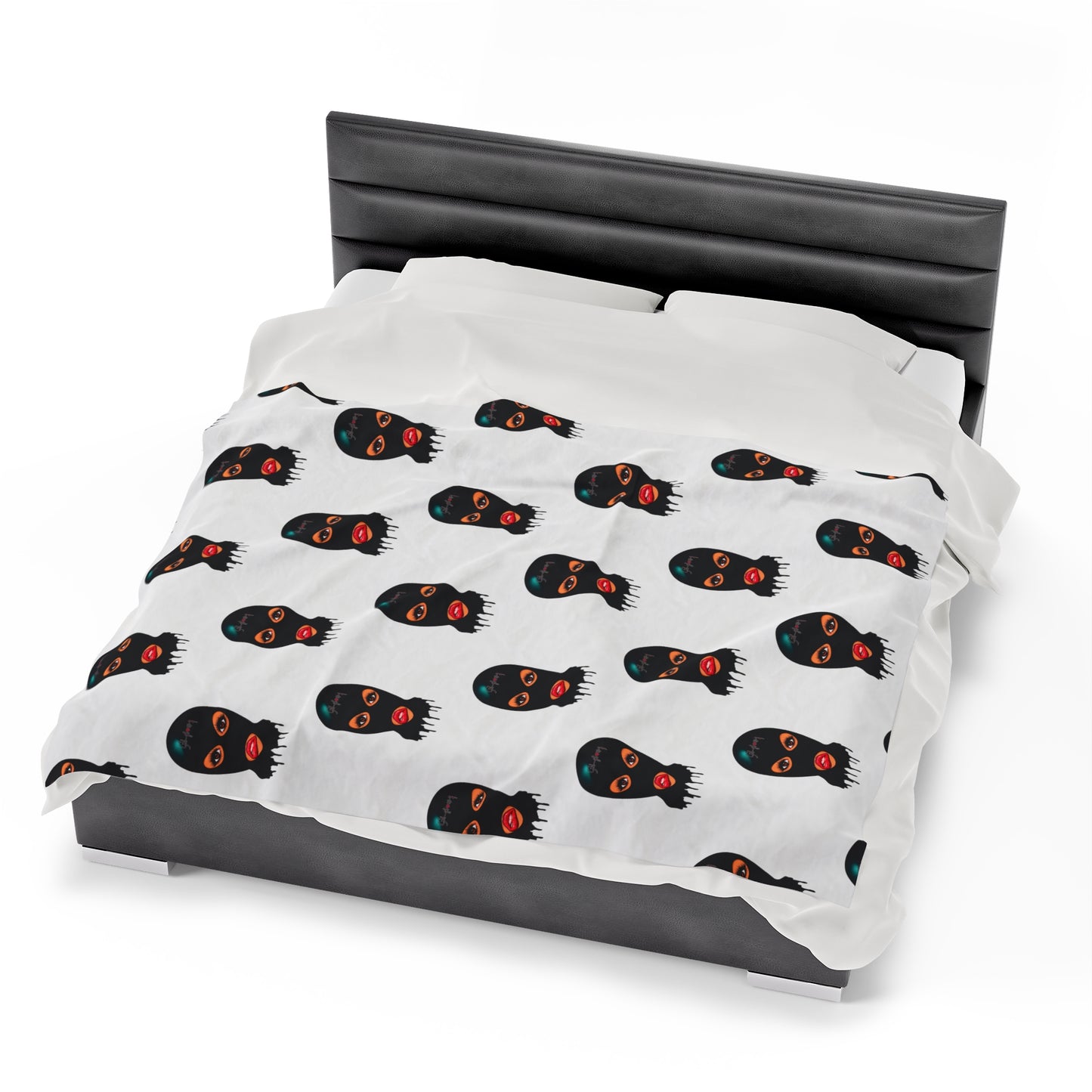 God Got Me Velveteen Plush Blanket