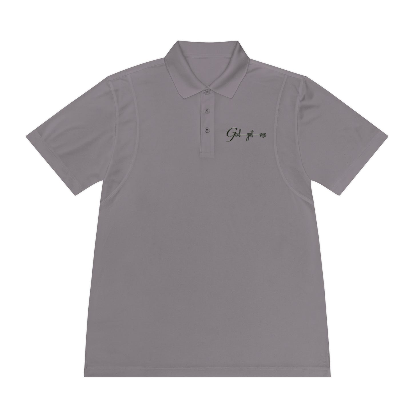 Men's God Got Me Sport Polo Shirt