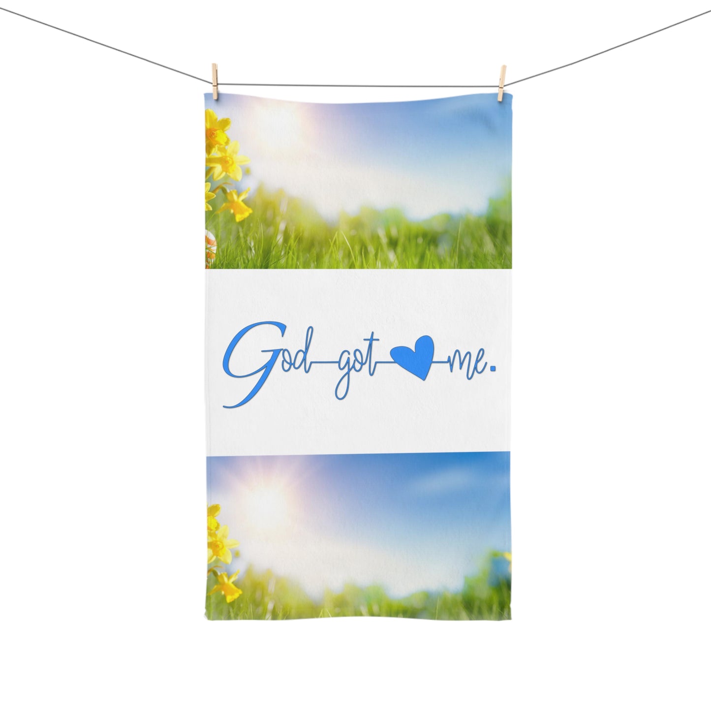 God Got Me. Hand Towel
