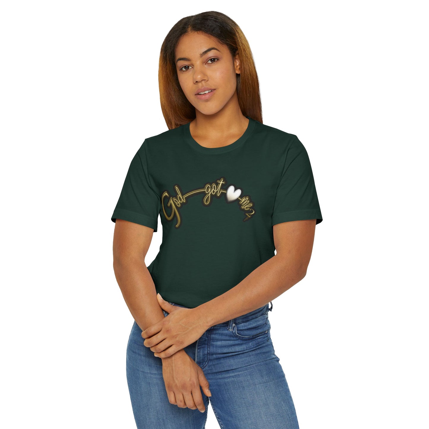 God Got Me2 Unisex Jersey T-Shirt with Classic Design