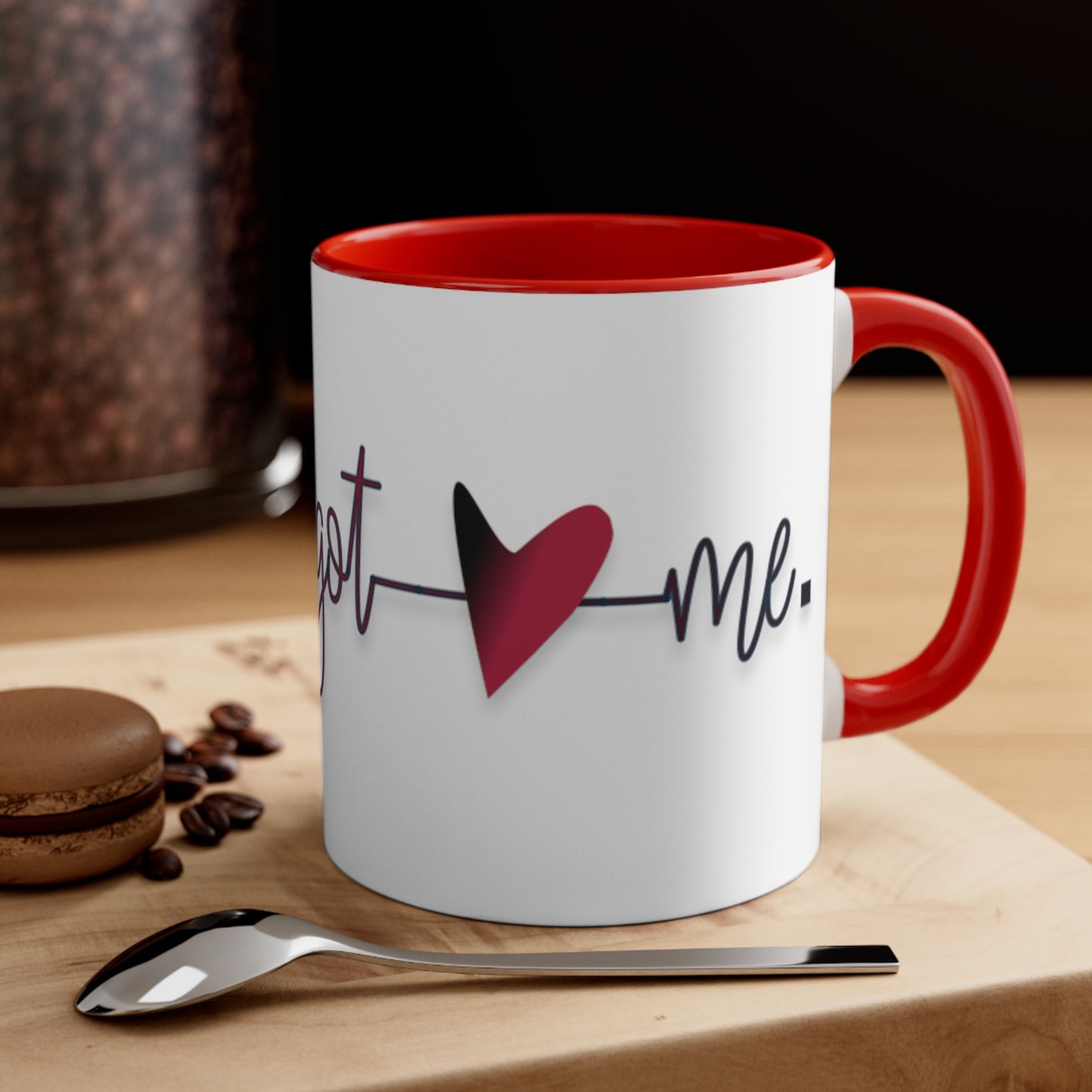 God Got Me Accent Coffee Mug, 11oz