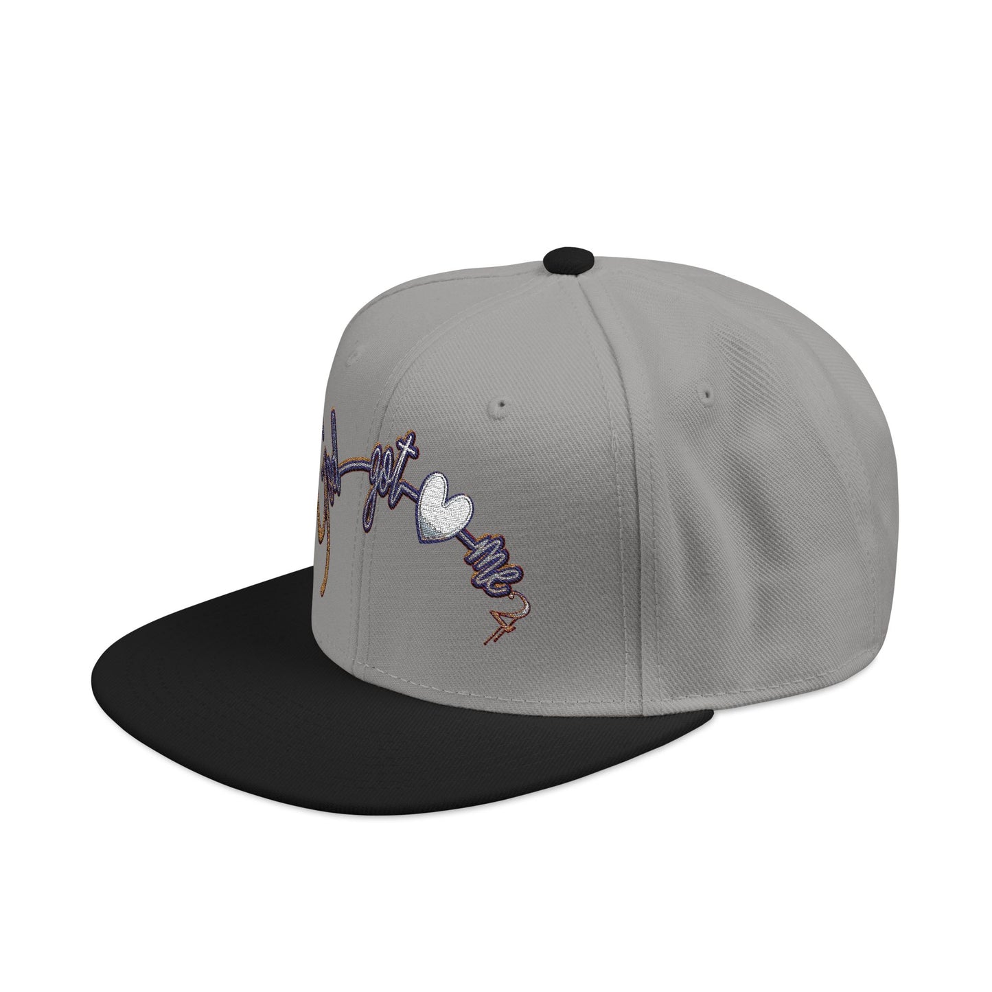 Snapback Embroidery - 'The God Got Me2' Embroidered Hat