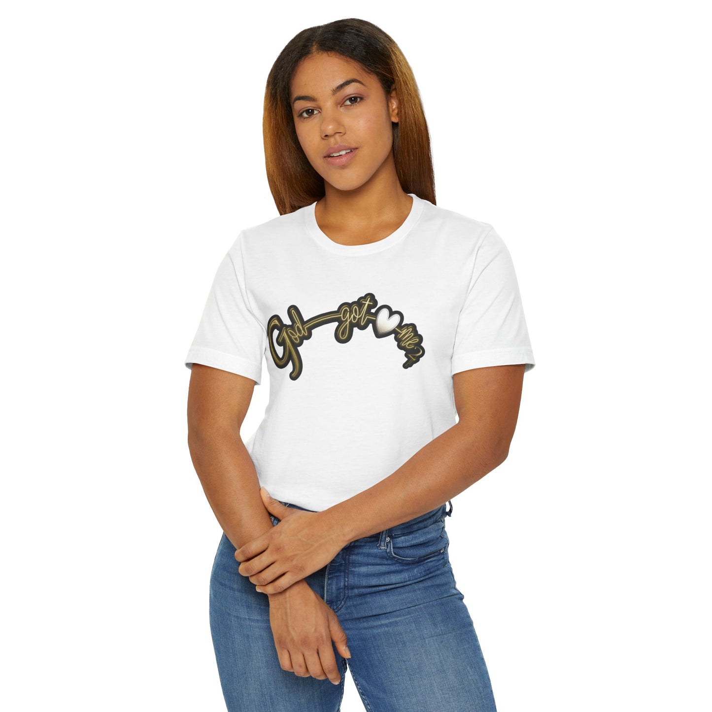 God Got Me2 Unisex Jersey T-Shirt with Classic Design