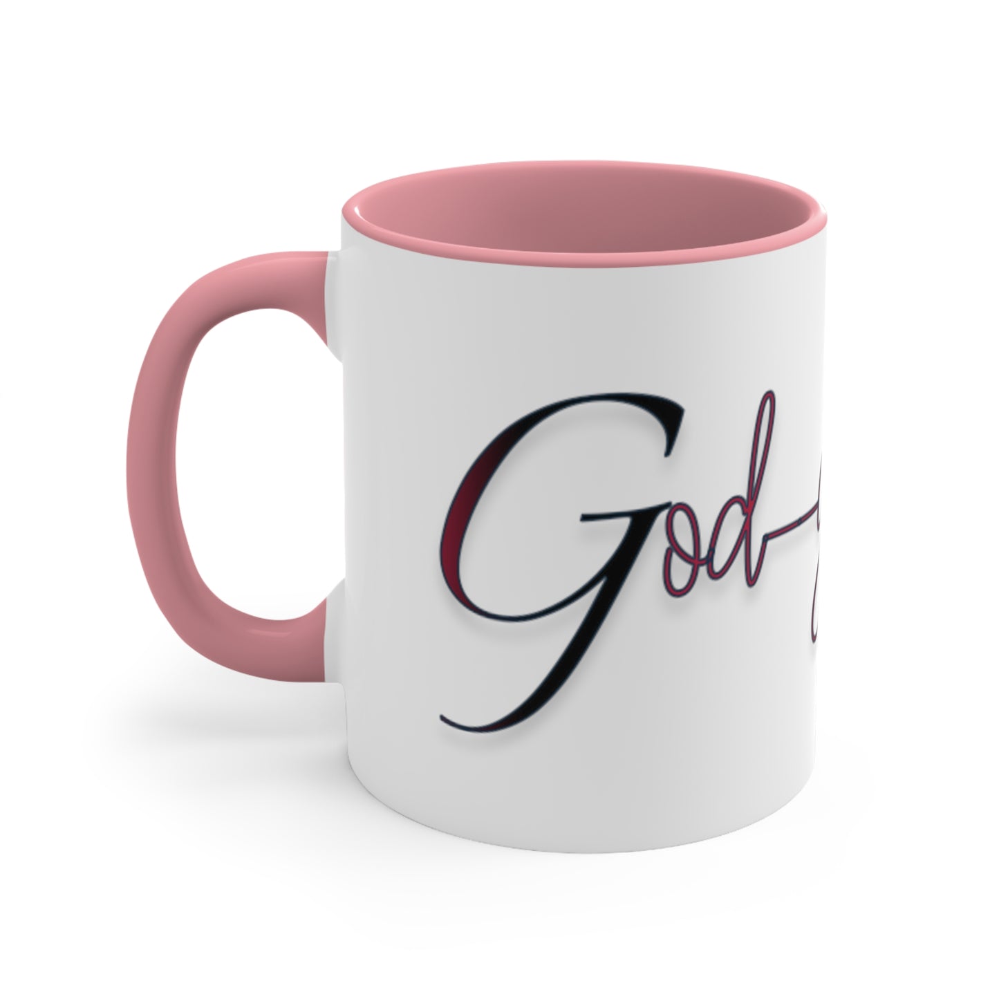 God Got Me Accent Coffee Mug, 11oz