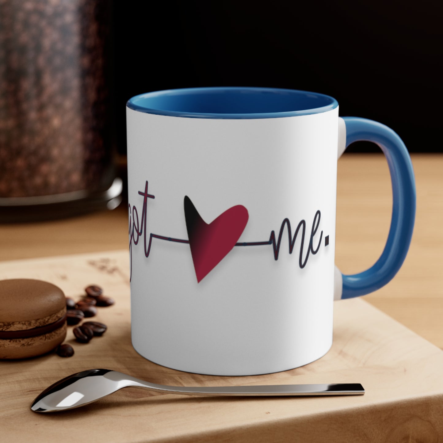 God Got Me Accent Coffee Mug, 11oz