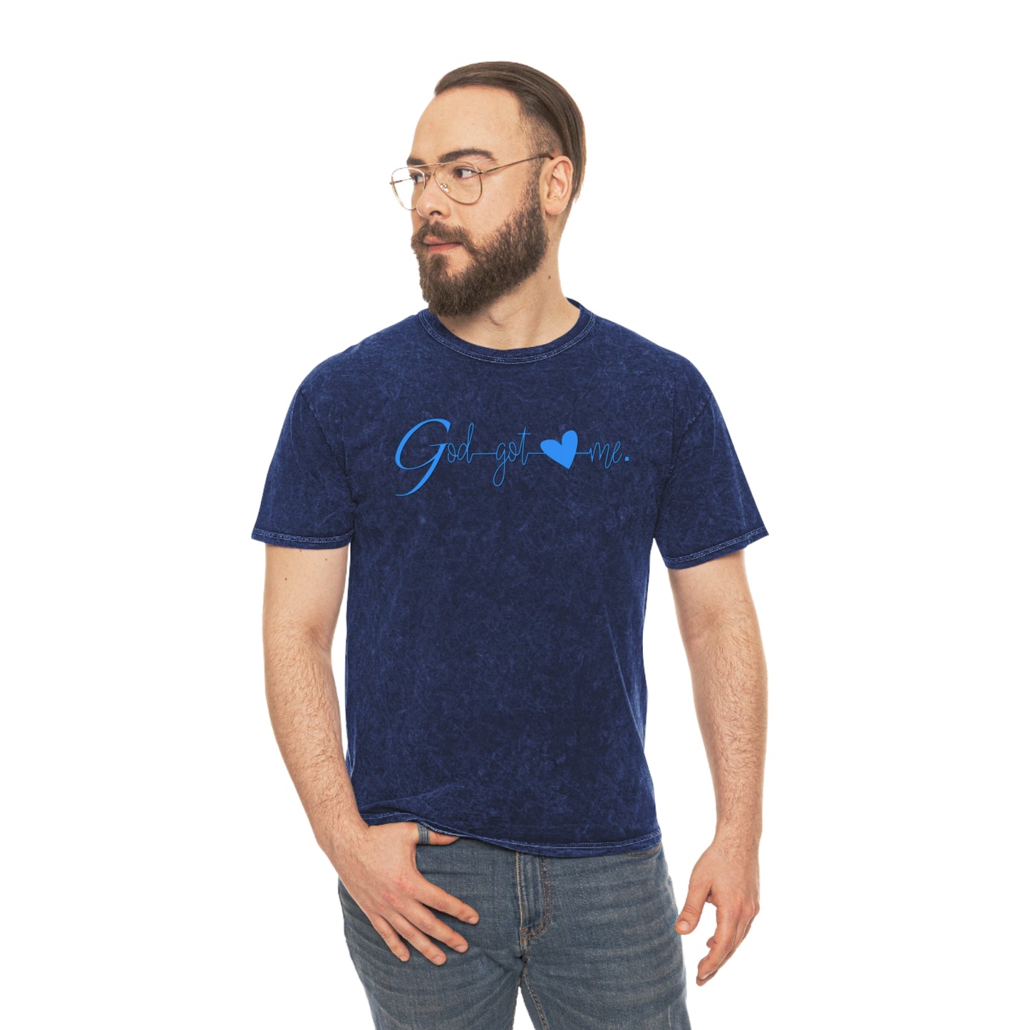 God Got Me Mineral Wash T-Shirt