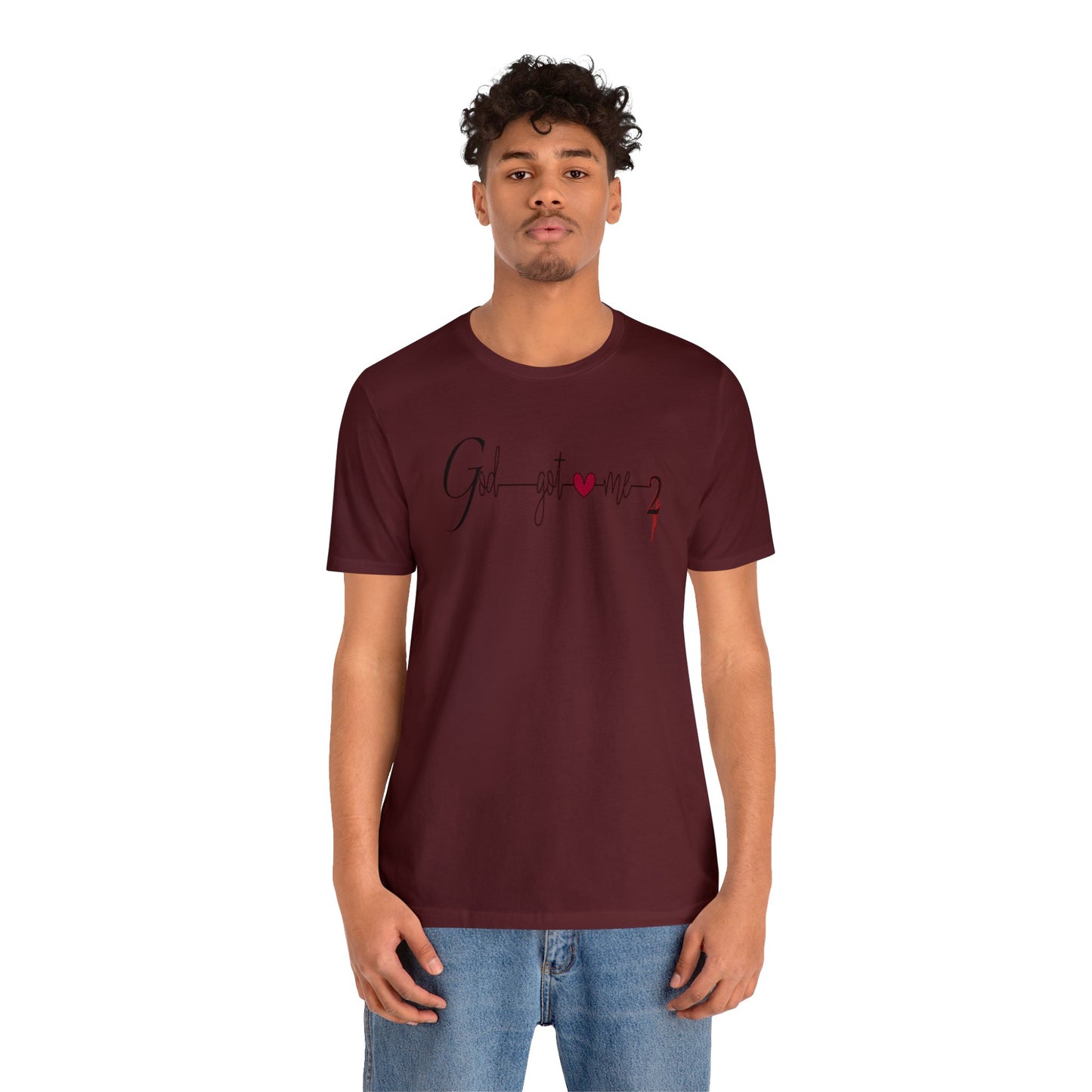 God Got Me, Jersey Short Sleeve T-shirt