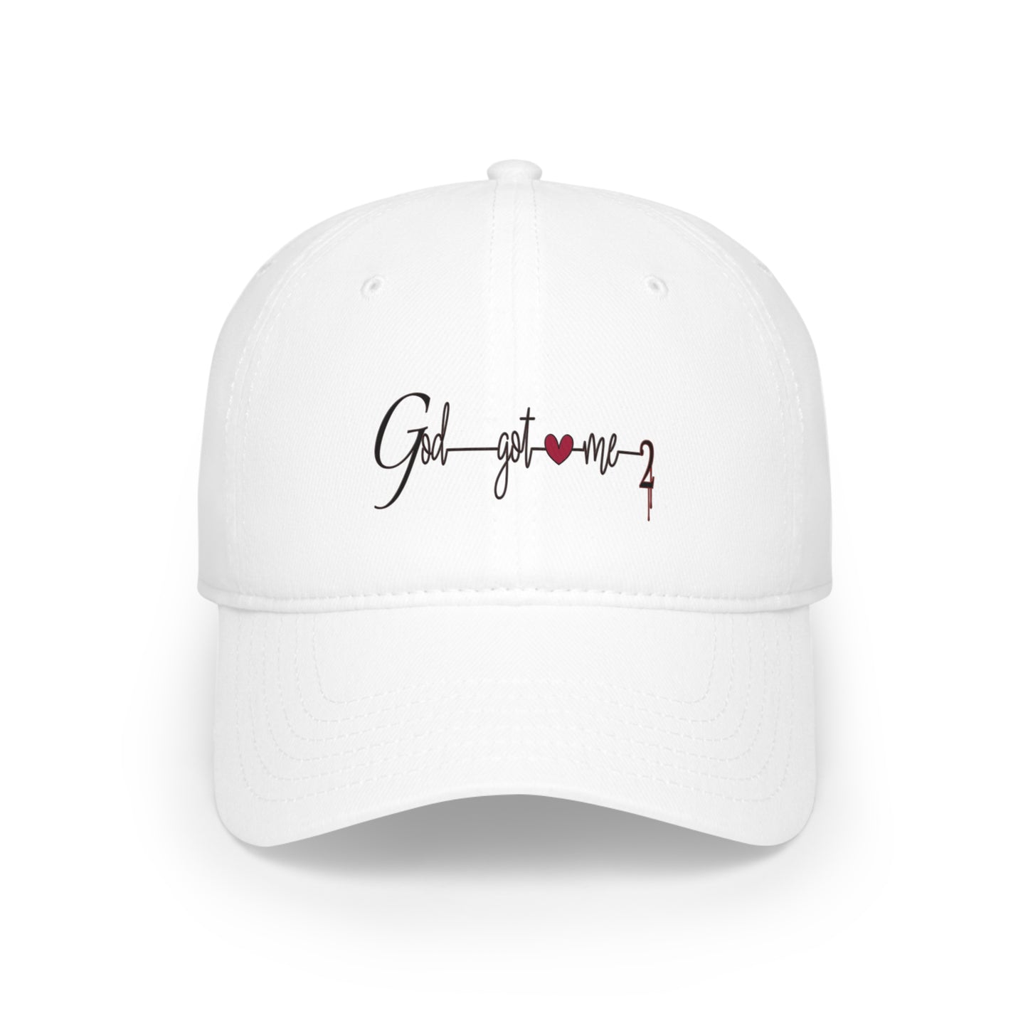 God got me2 Low Profile Baseball Cap