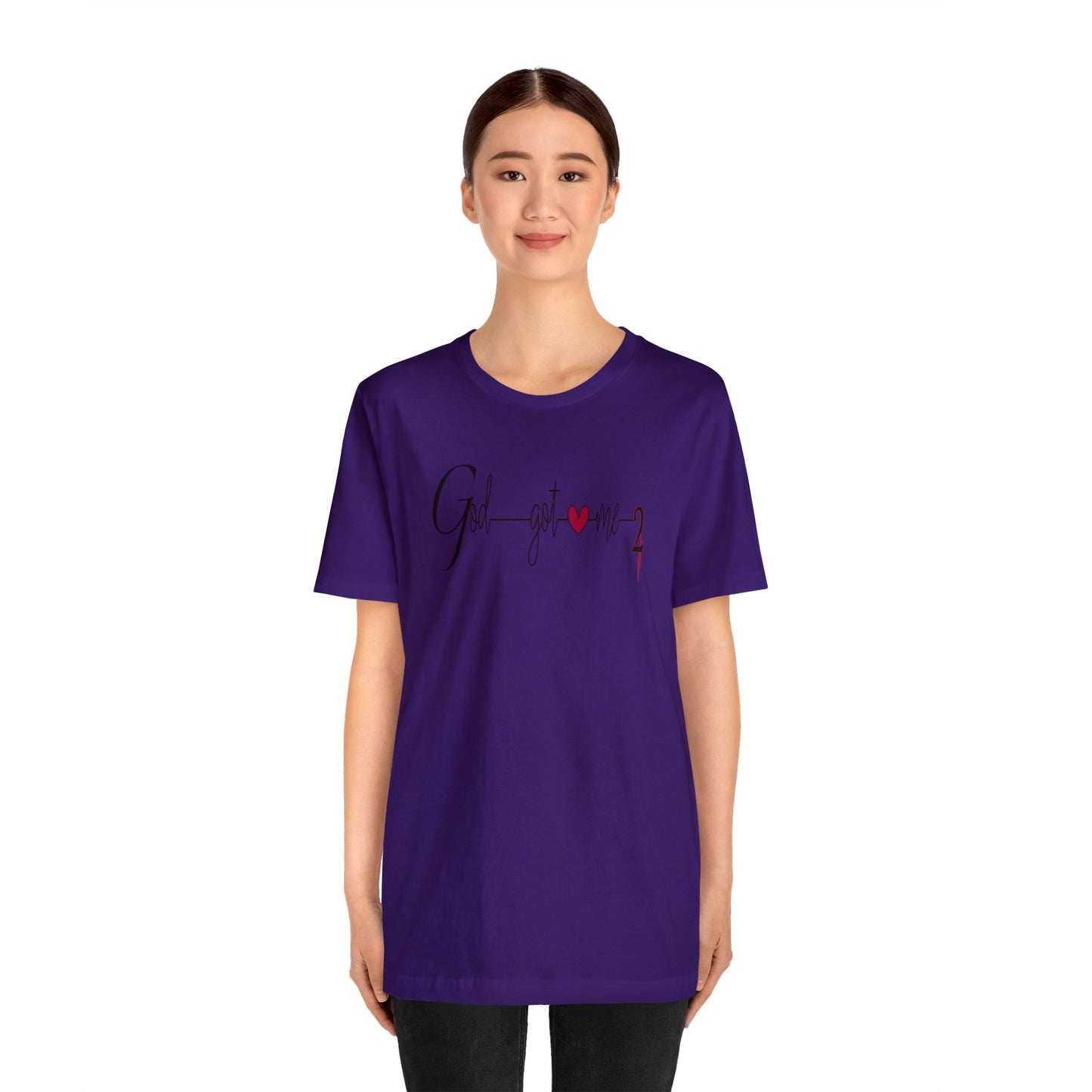God Got Me, Jersey Short Sleeve T-shirt
