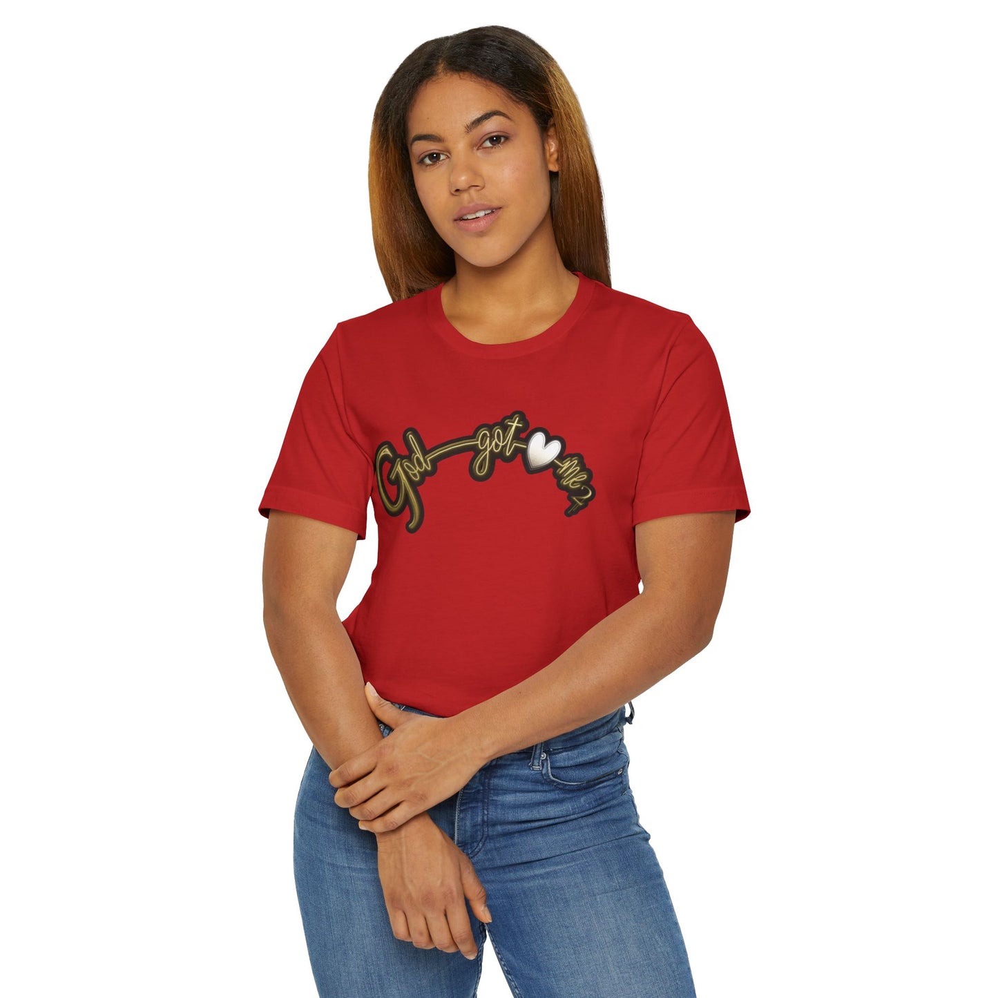 God Got Me2 Unisex Jersey T-Shirt with Classic Design
