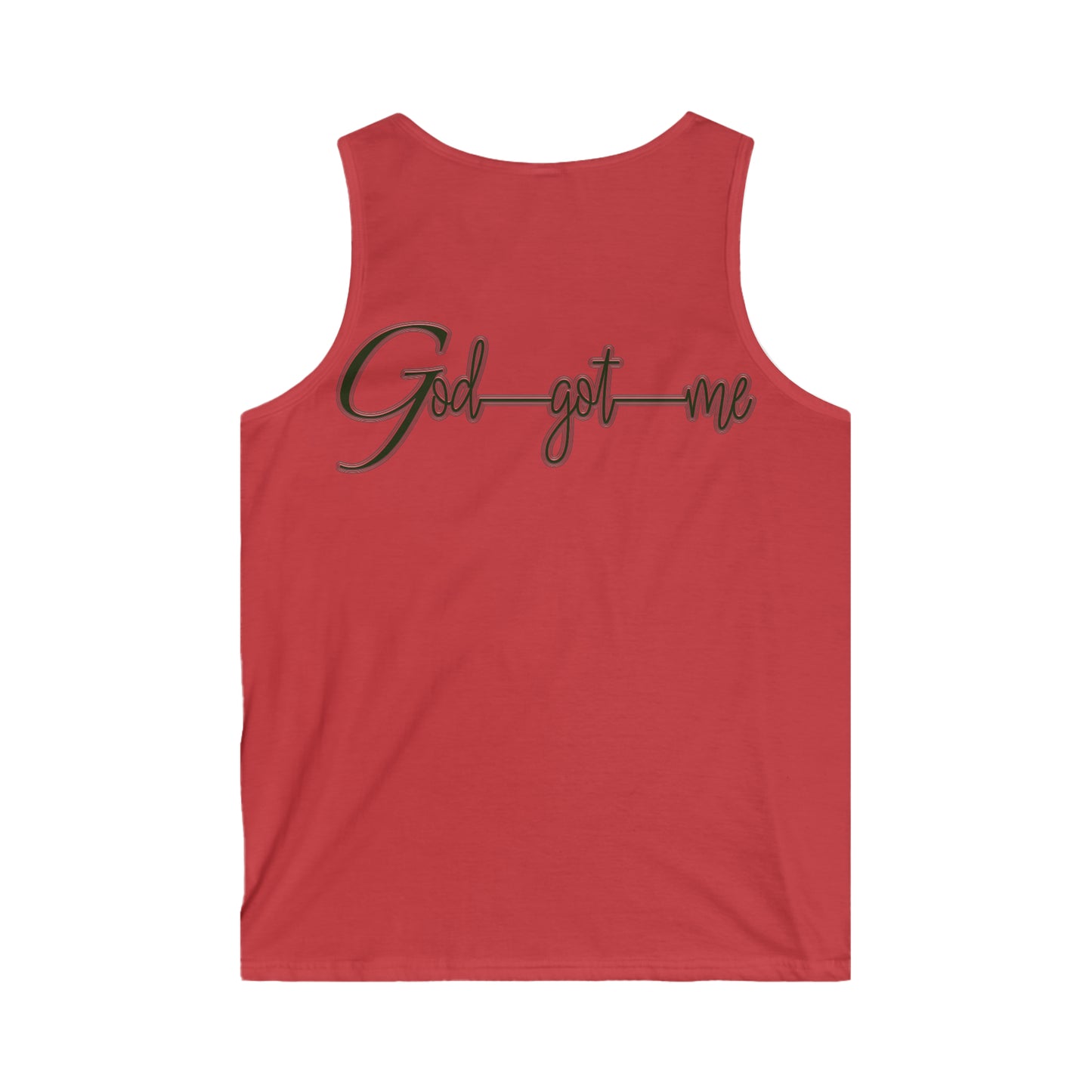 God Got Me Men's Softstyle Tank Top