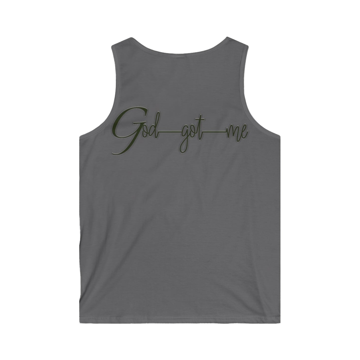 God Got Me Men's Softstyle Tank Top