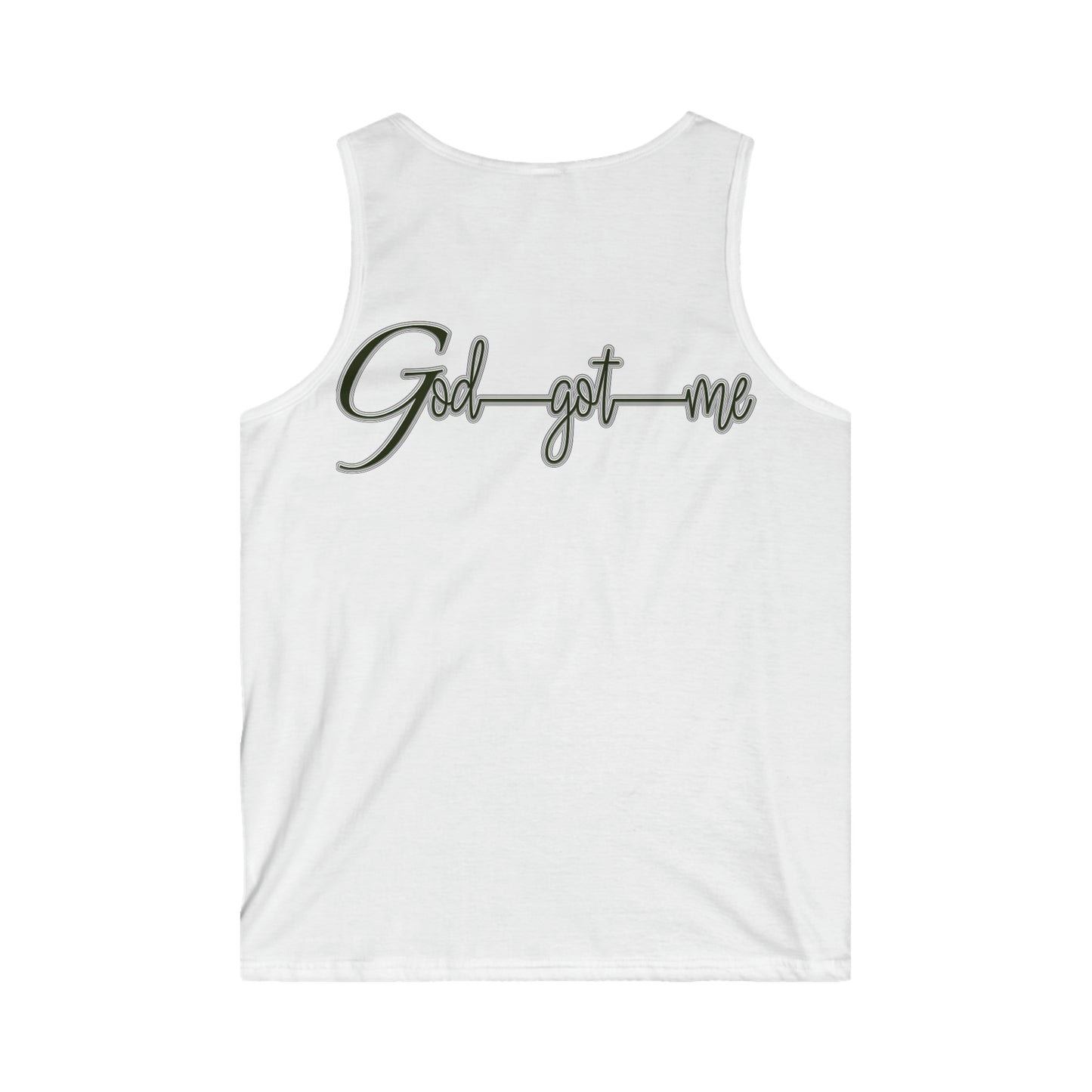God Got Me Men's Softstyle Tank Top