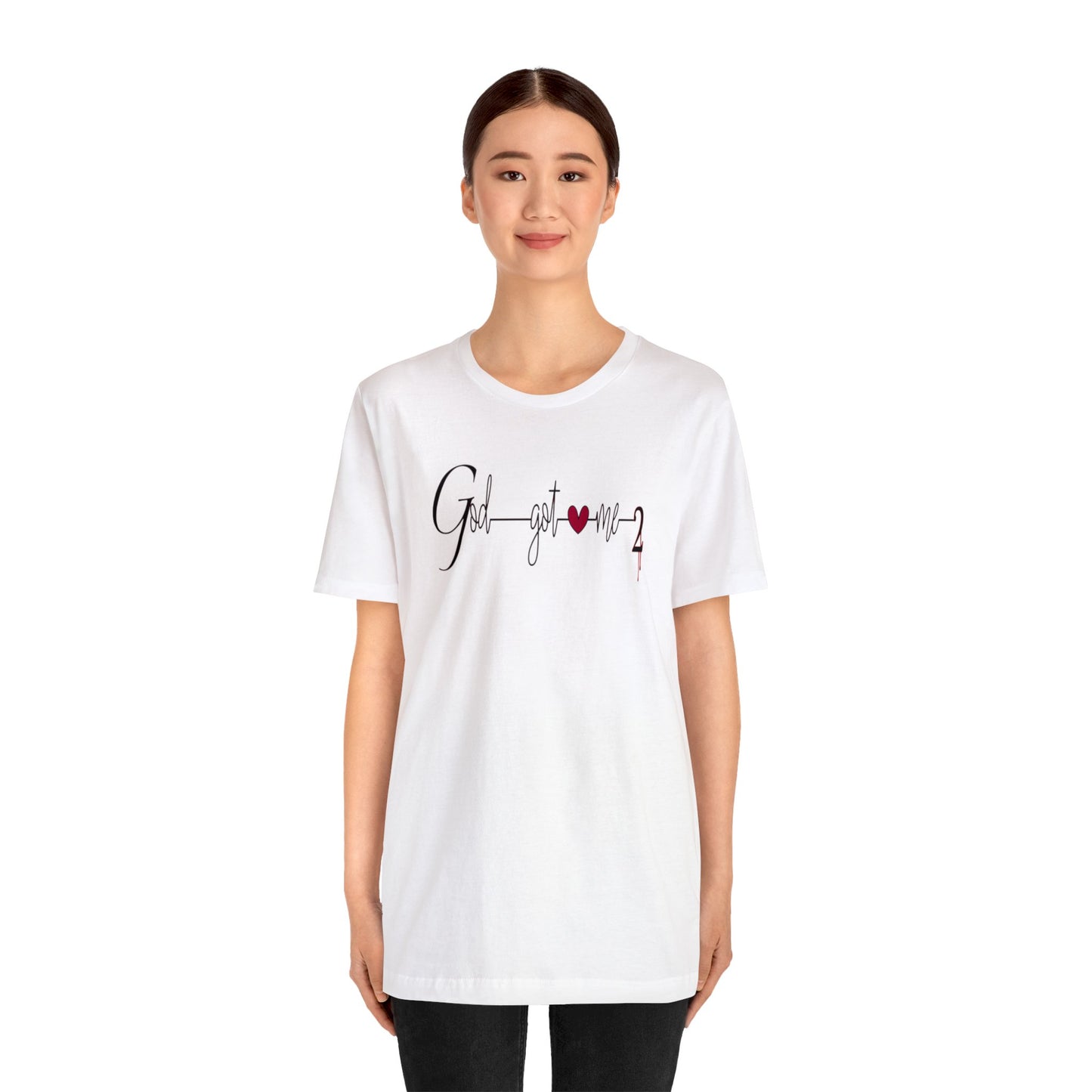 God Got Me, Jersey Short Sleeve T-shirt