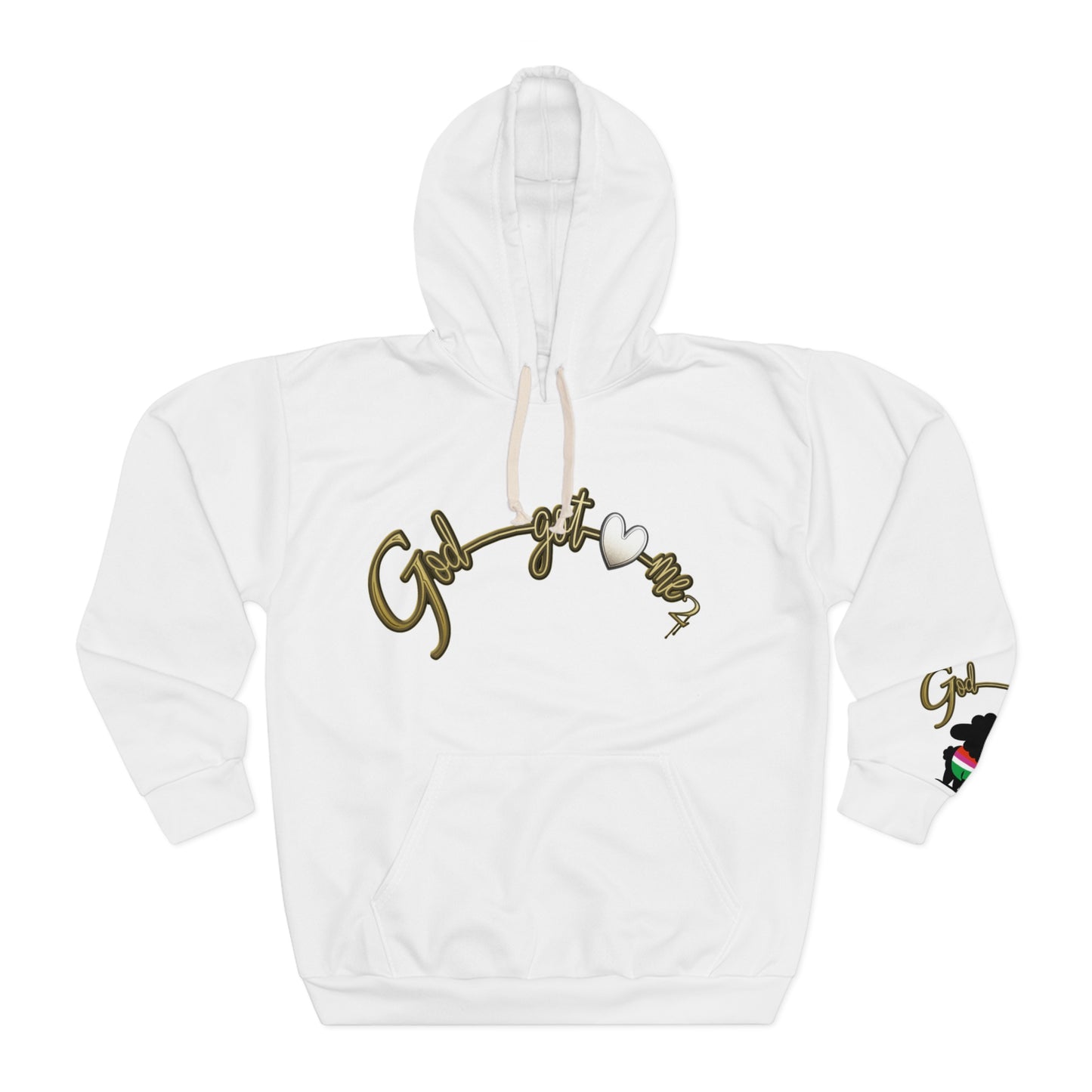 God Got Me2 Unisex Hoodie - Customizable All-Over Print Pullover Hoodie