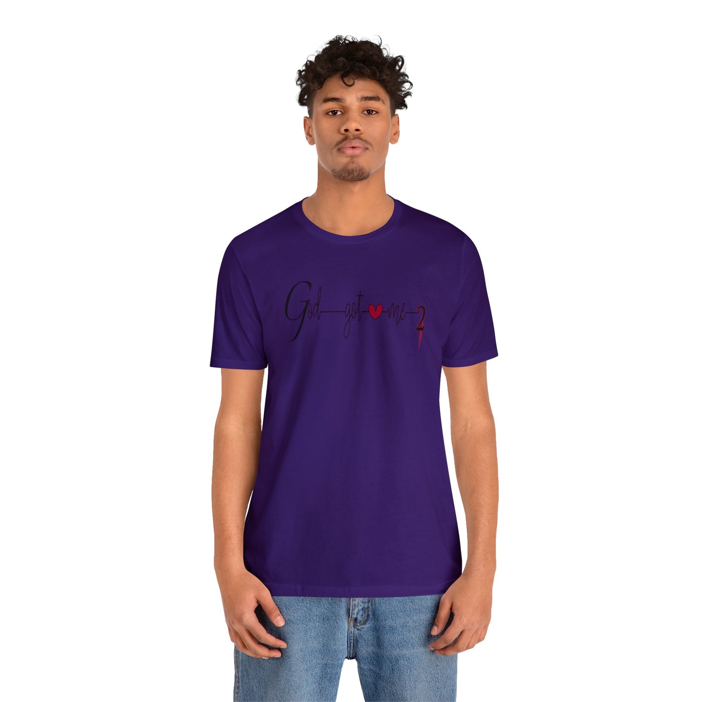 God Got Me, Jersey Short Sleeve T-shirt