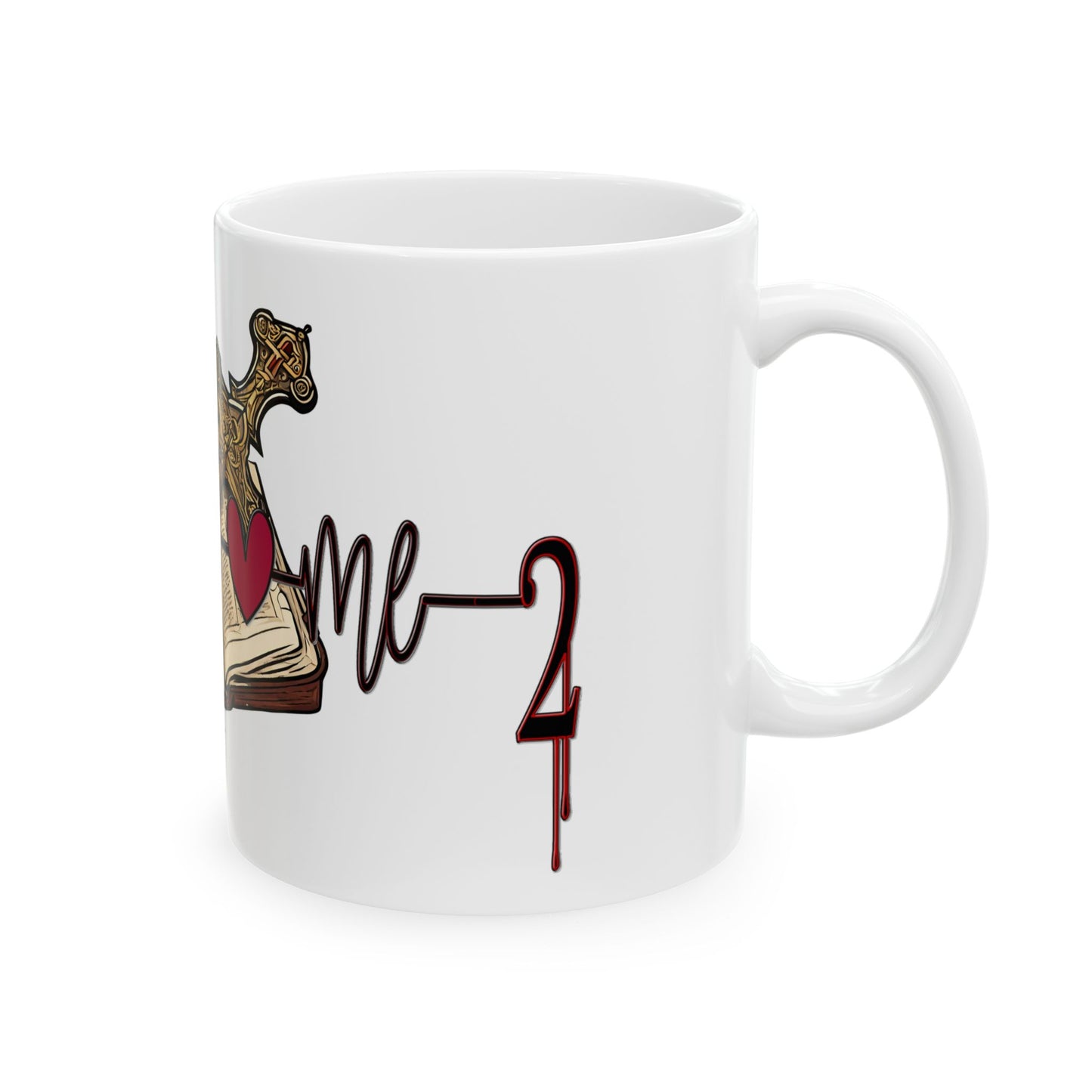 Mug - 'God Got Me2' Inspirational Ceramic Mug (11oz, 15oz)
