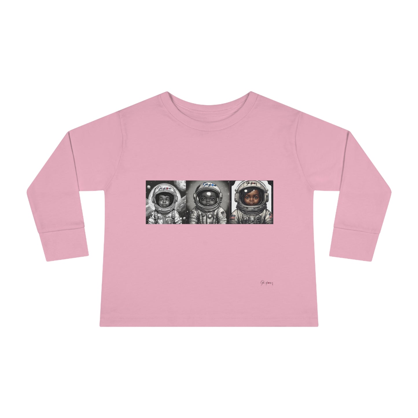 God Got Me Toddler Long Sleeve Tee