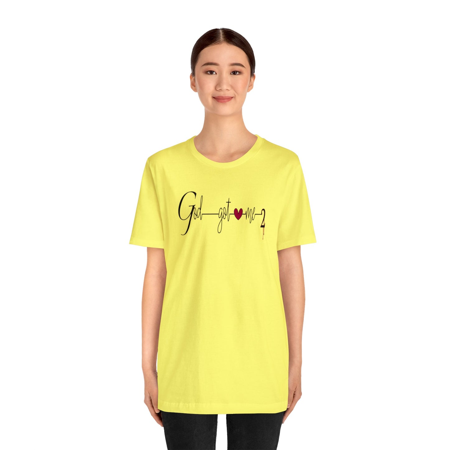 God Got Me, Jersey Short Sleeve T-shirt