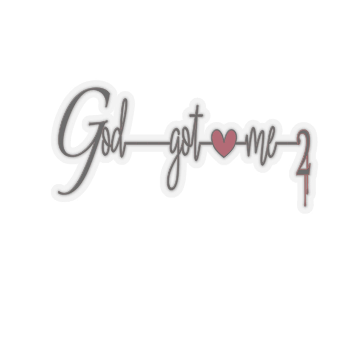 God Got Me2 Kiss-Cut Stickers