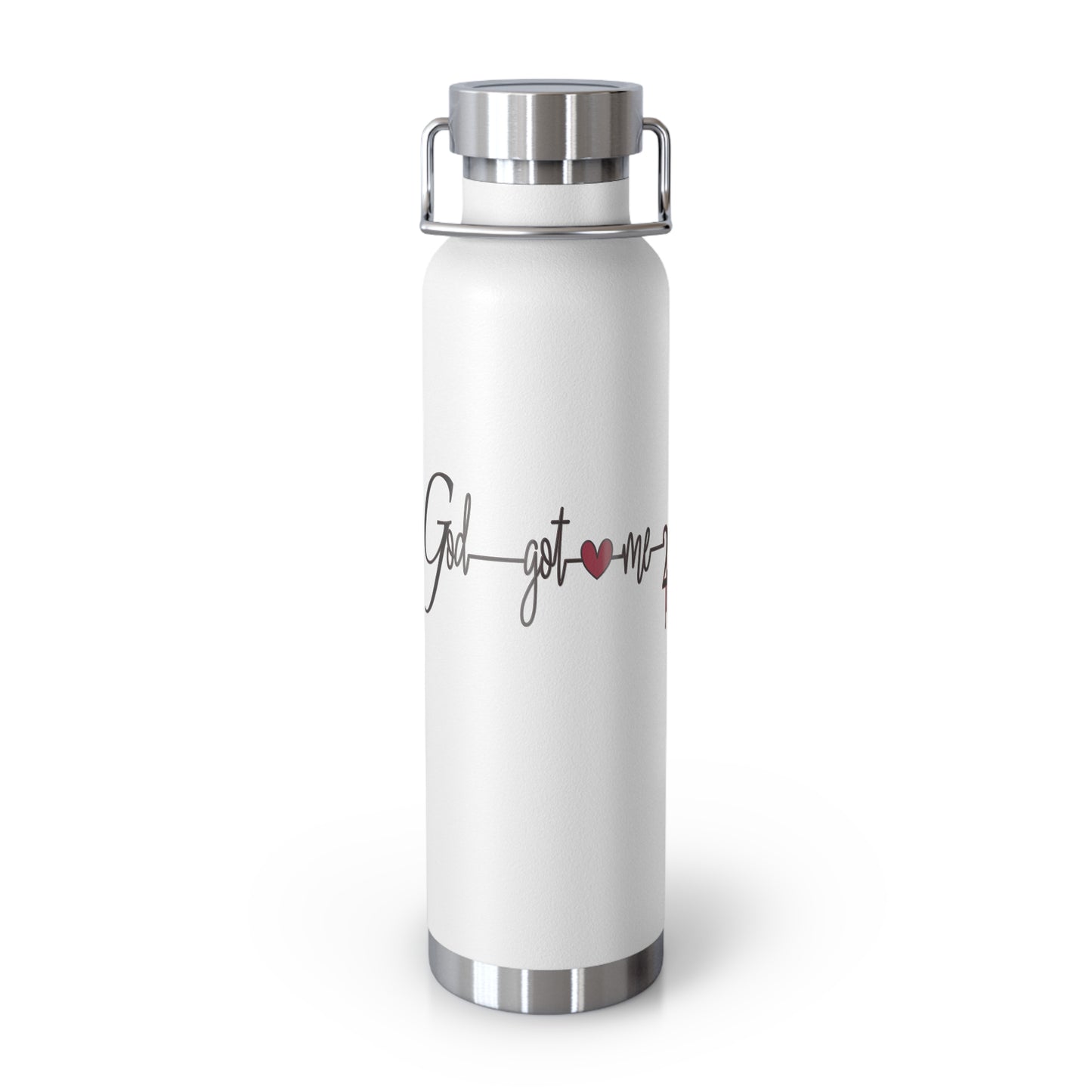God Got Me2 Copper Vacuum Insulated Bottle, 22oz