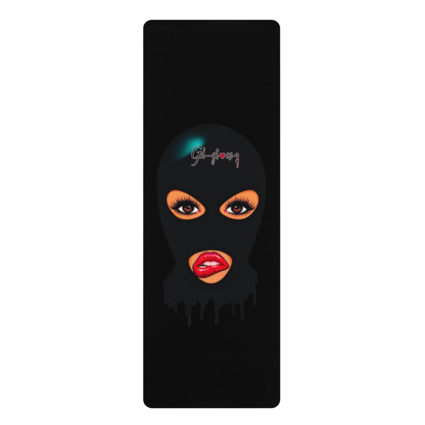 God Got Me2 Rubber Yoga Mat