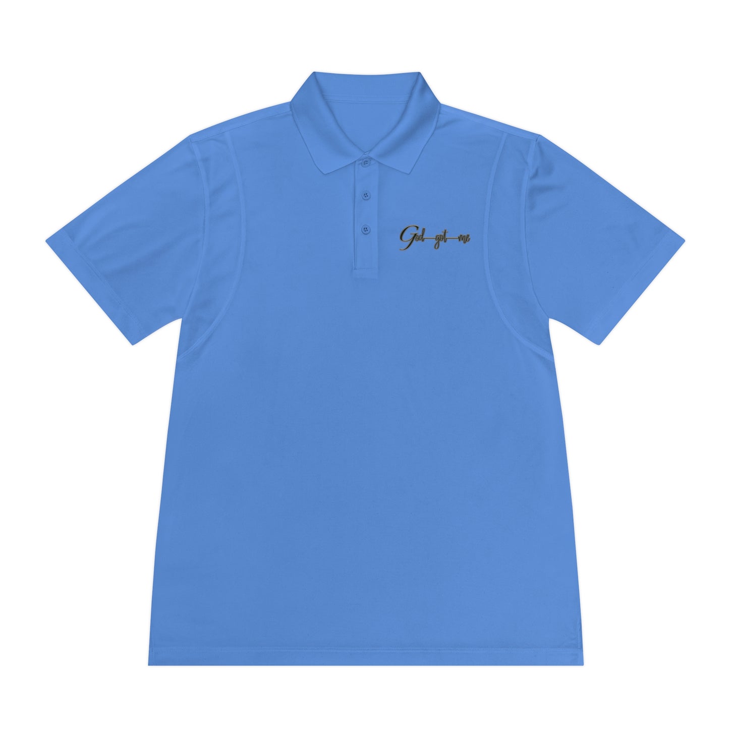 Men's God Got Me Sport Polo Shirt