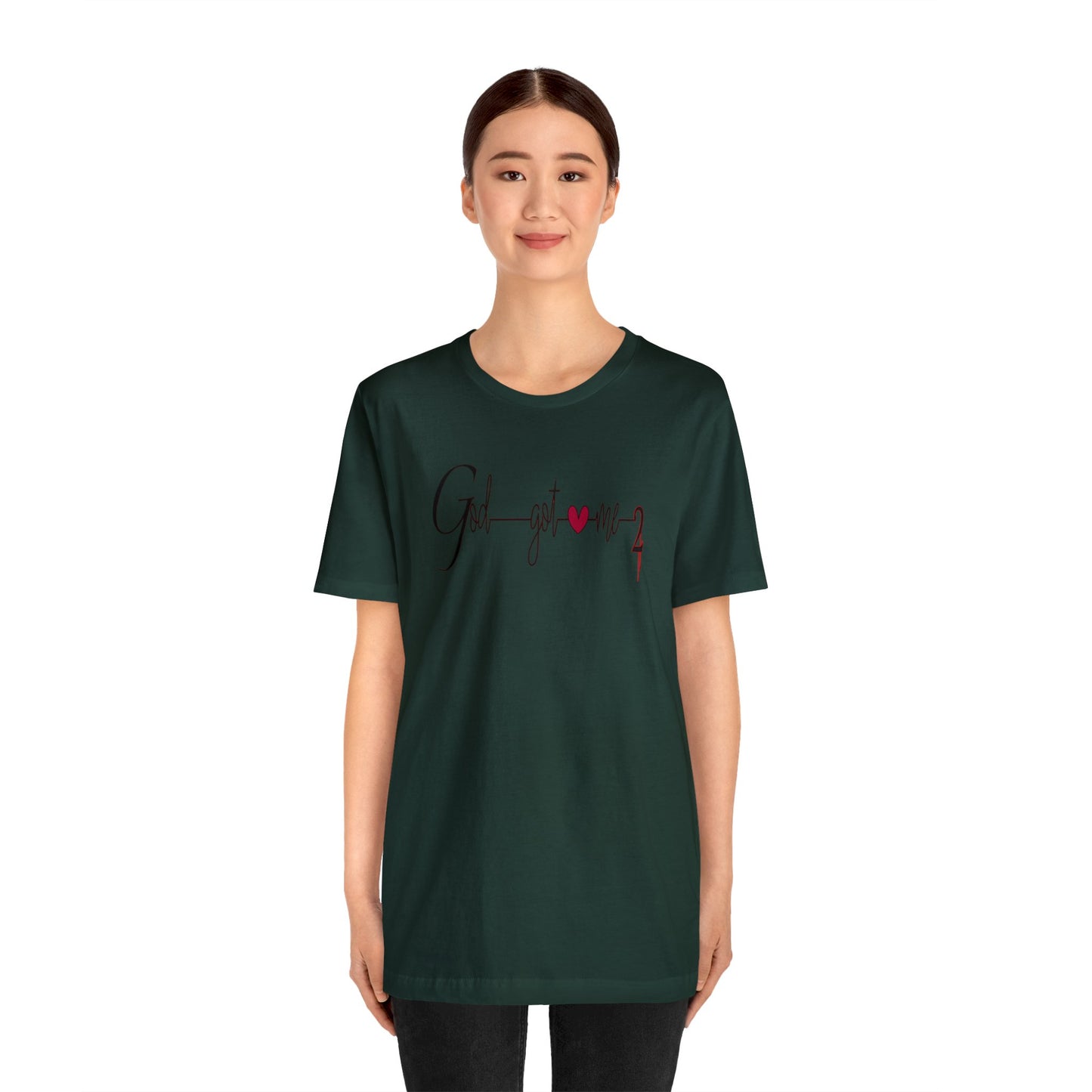 God Got Me, Jersey Short Sleeve T-shirt