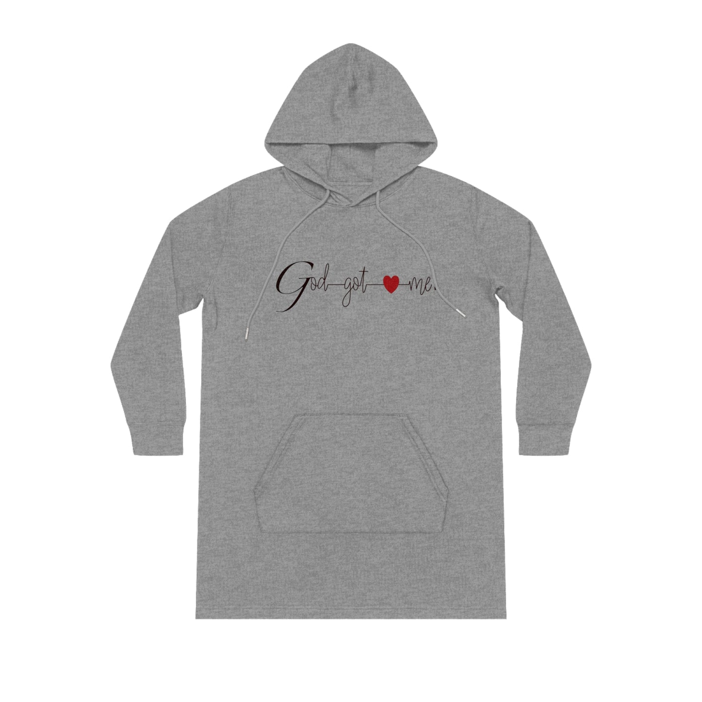 God Got Me Streeter Hoodie Dress