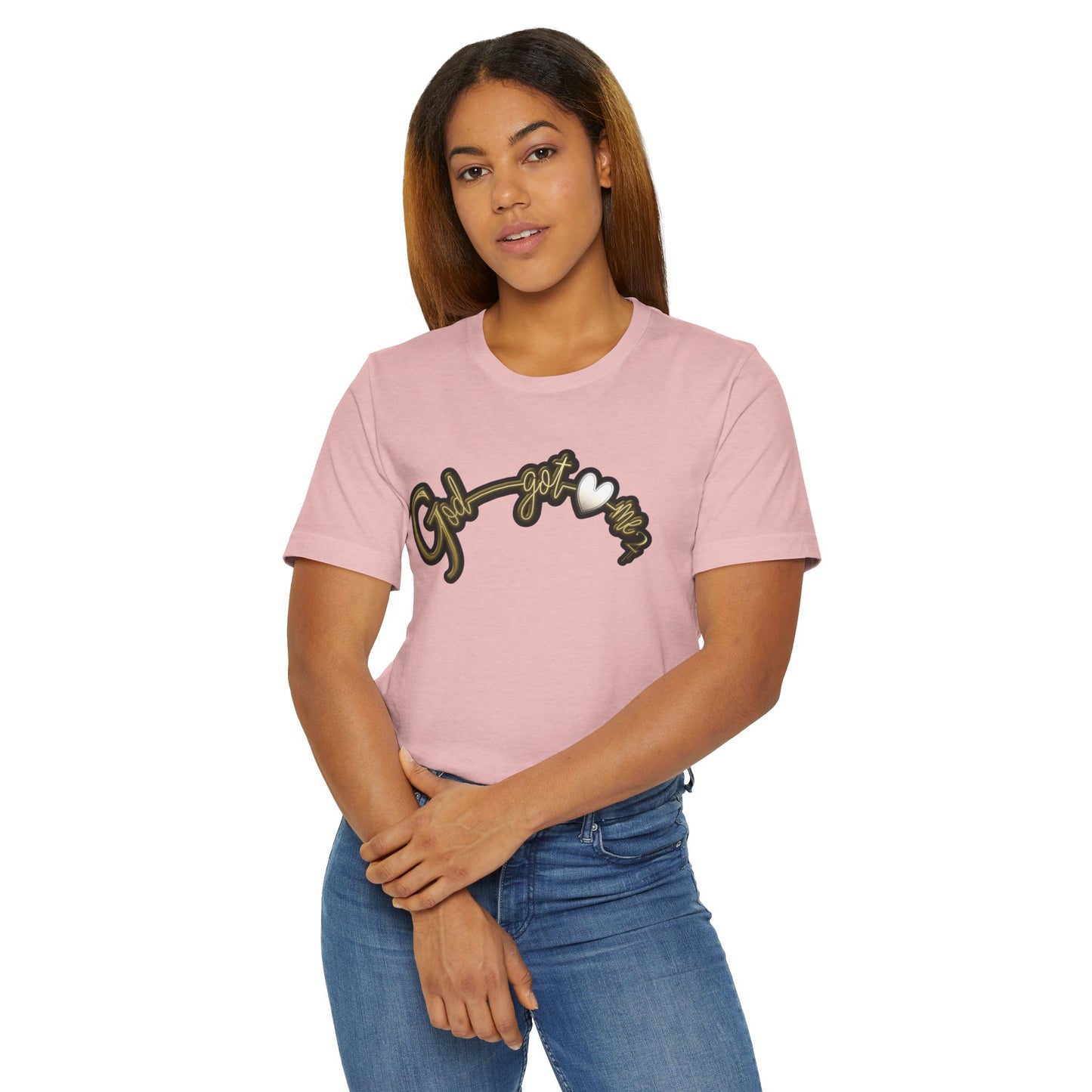 God Got Me2 Unisex Jersey T-Shirt with Classic Design