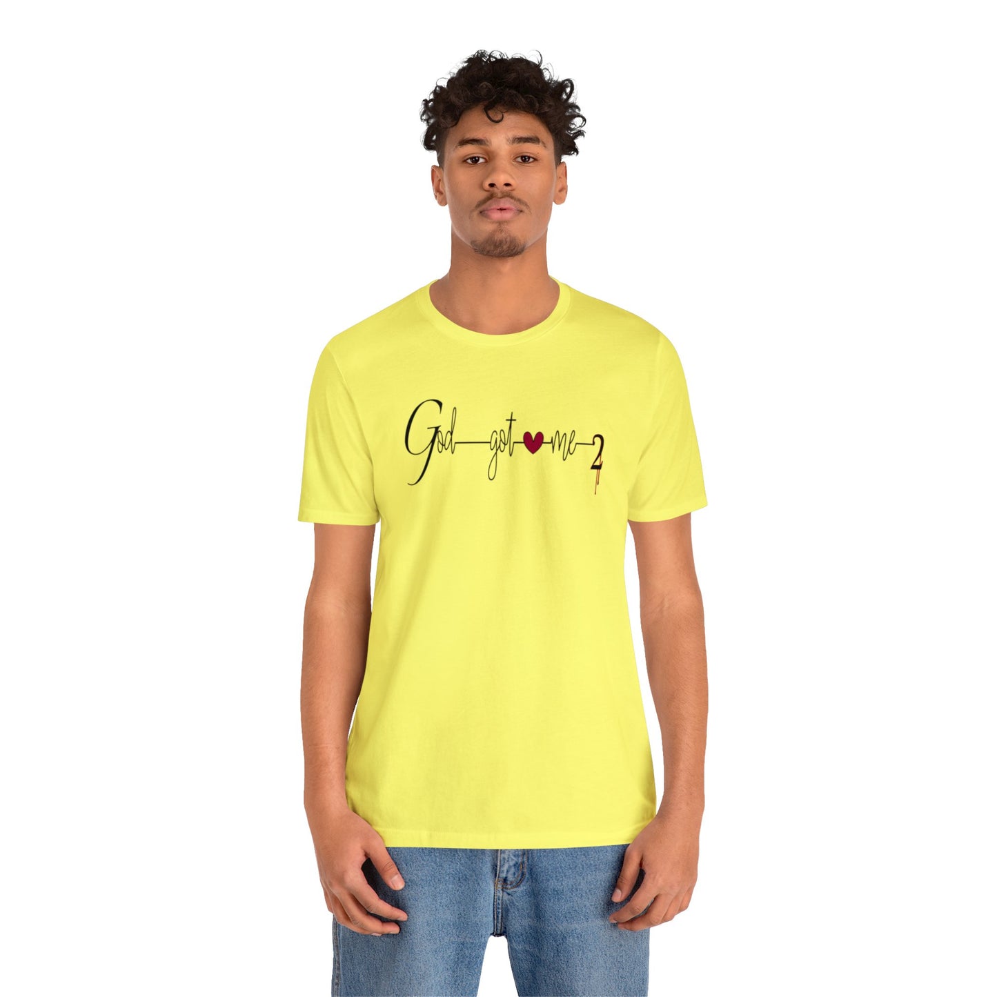 God Got Me, Jersey Short Sleeve T-shirt