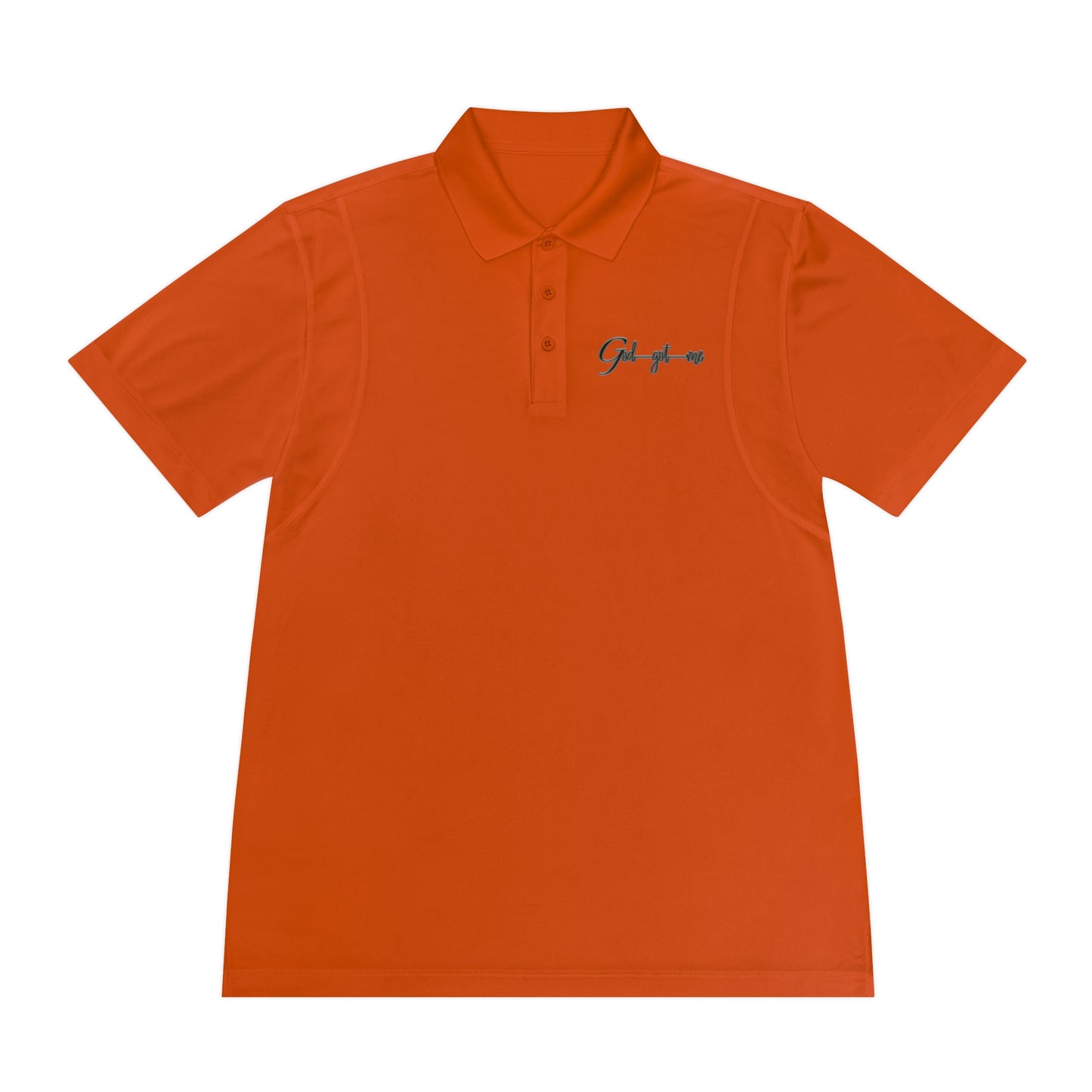 Men's God Got Me Sport Polo Shirt