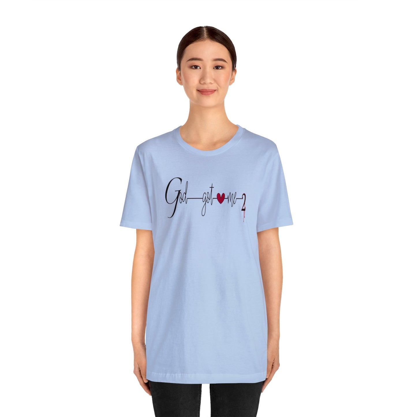 God Got Me, Jersey Short Sleeve T-shirt